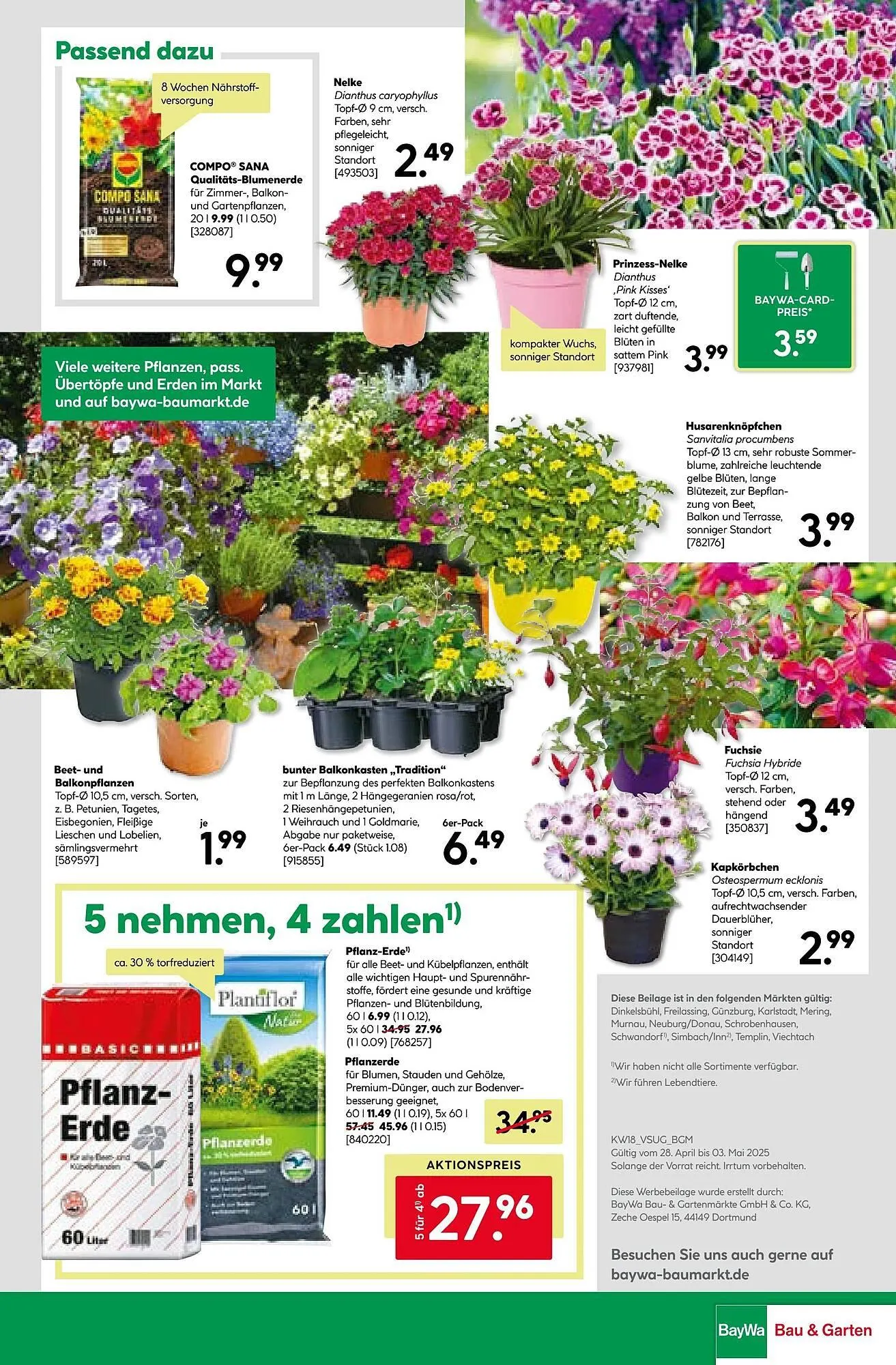 BayWa Prospekt von 28. April bis 3. Mai 2025 - Prospekt seite 27