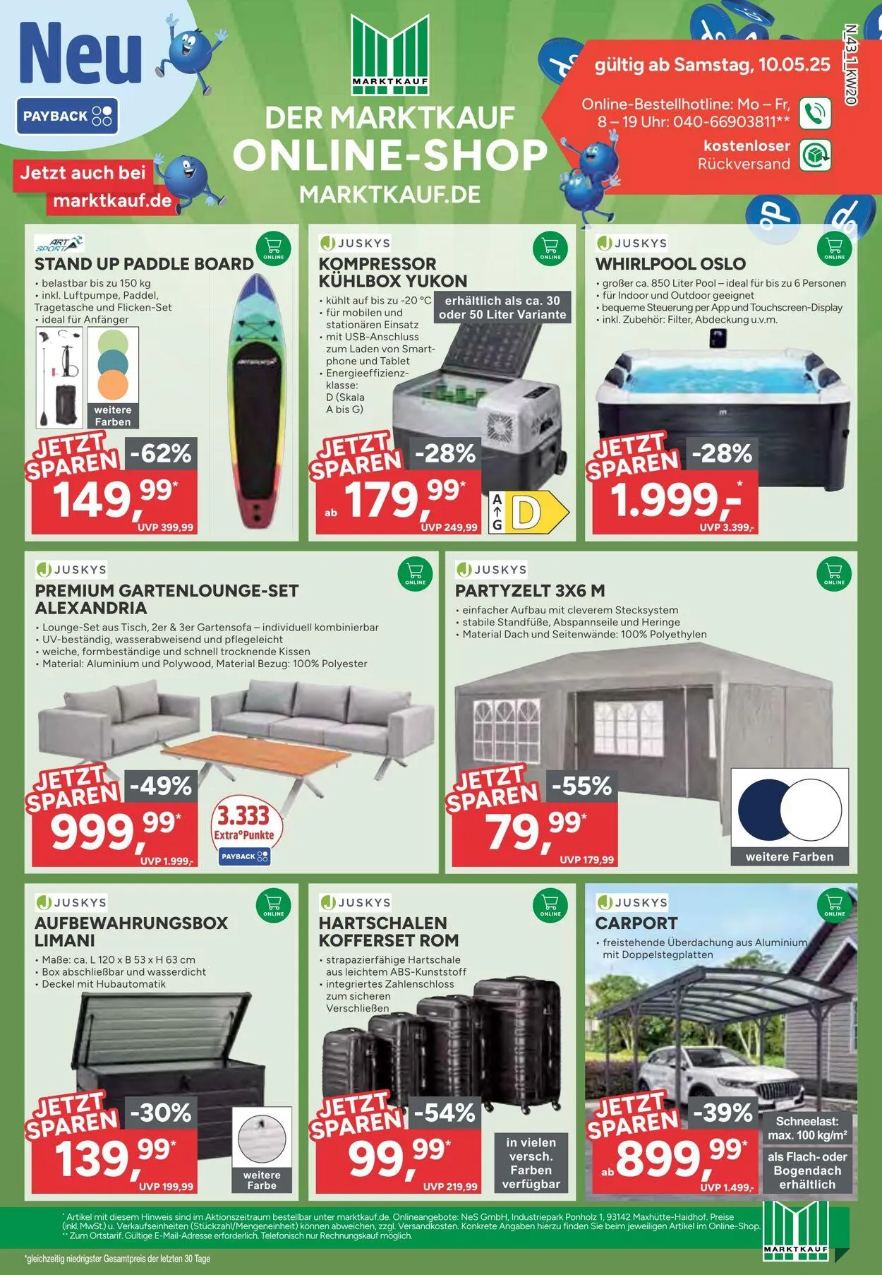 Marktkauf Aktueller Prospekt von 12. Mai bis 17. Mai 2025 - Prospekt seite 43