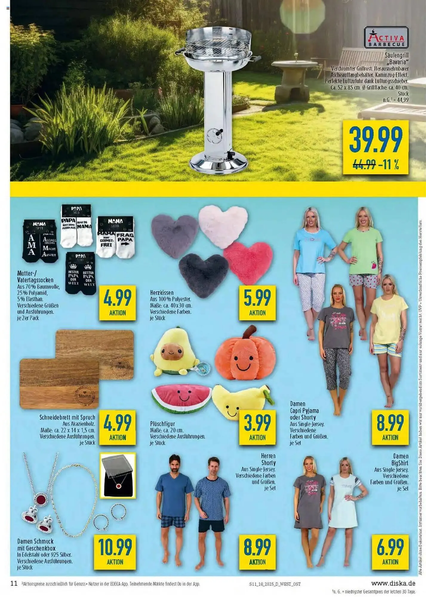 diska Prospekt von 28. April bis 3. Mai 2025 - Prospekt seite 11