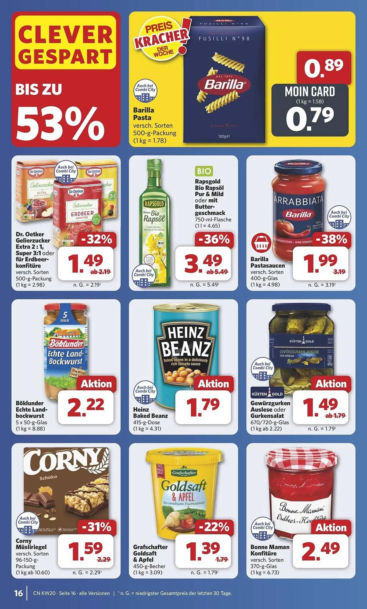 Combi Prospekt von 11. Mai bis 17. Mai 2025 - Prospekt seite 21