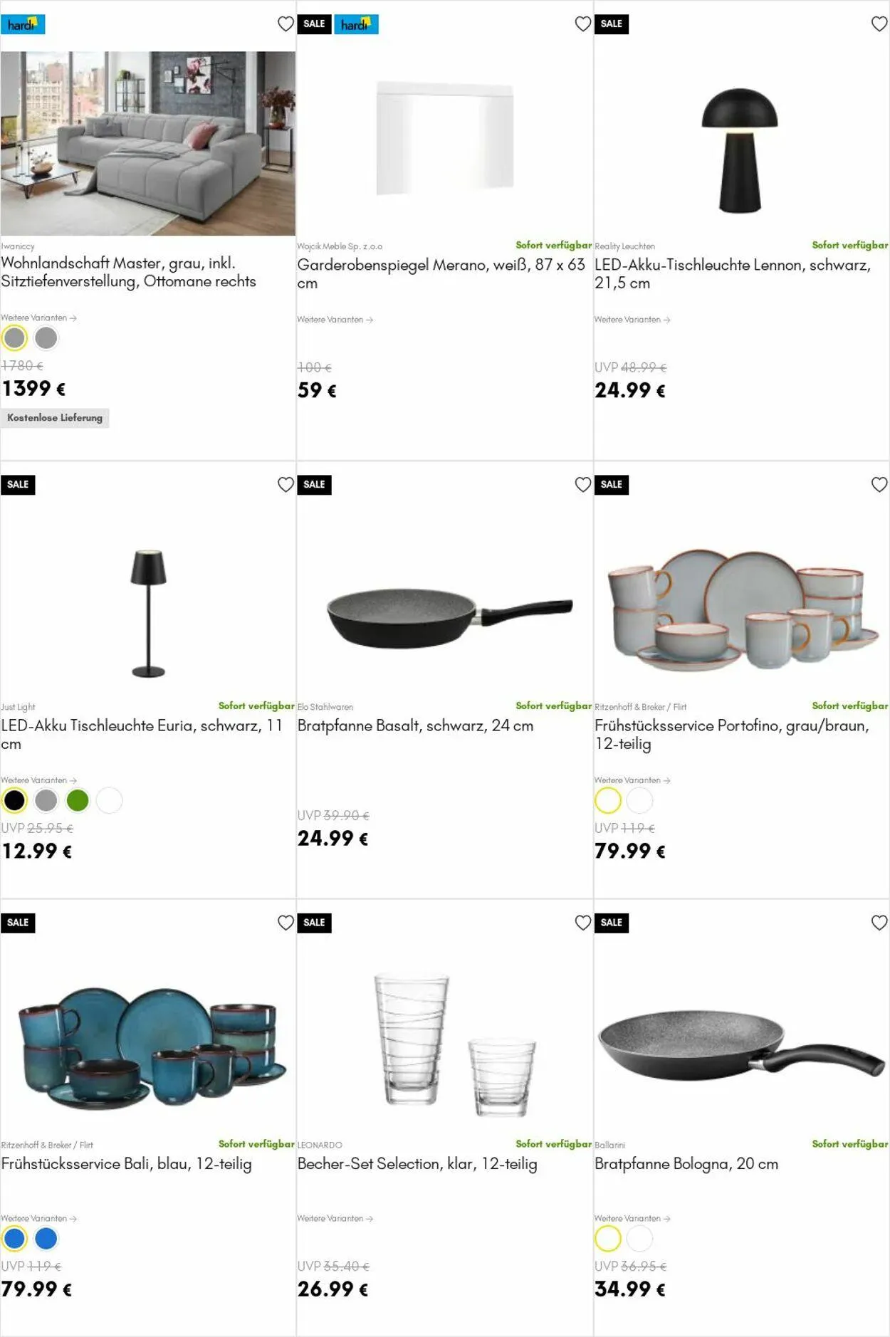 HARDECK Aktueller Prospekt von 11. August bis 20. August 2025 - Prospekt seite 22