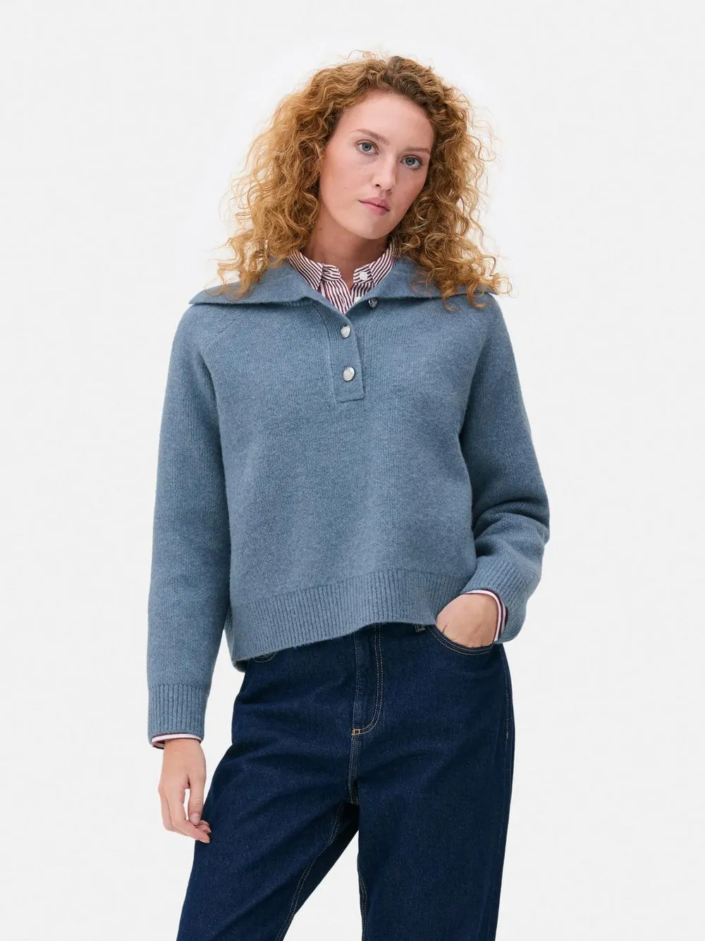 Klassischer Polopullover