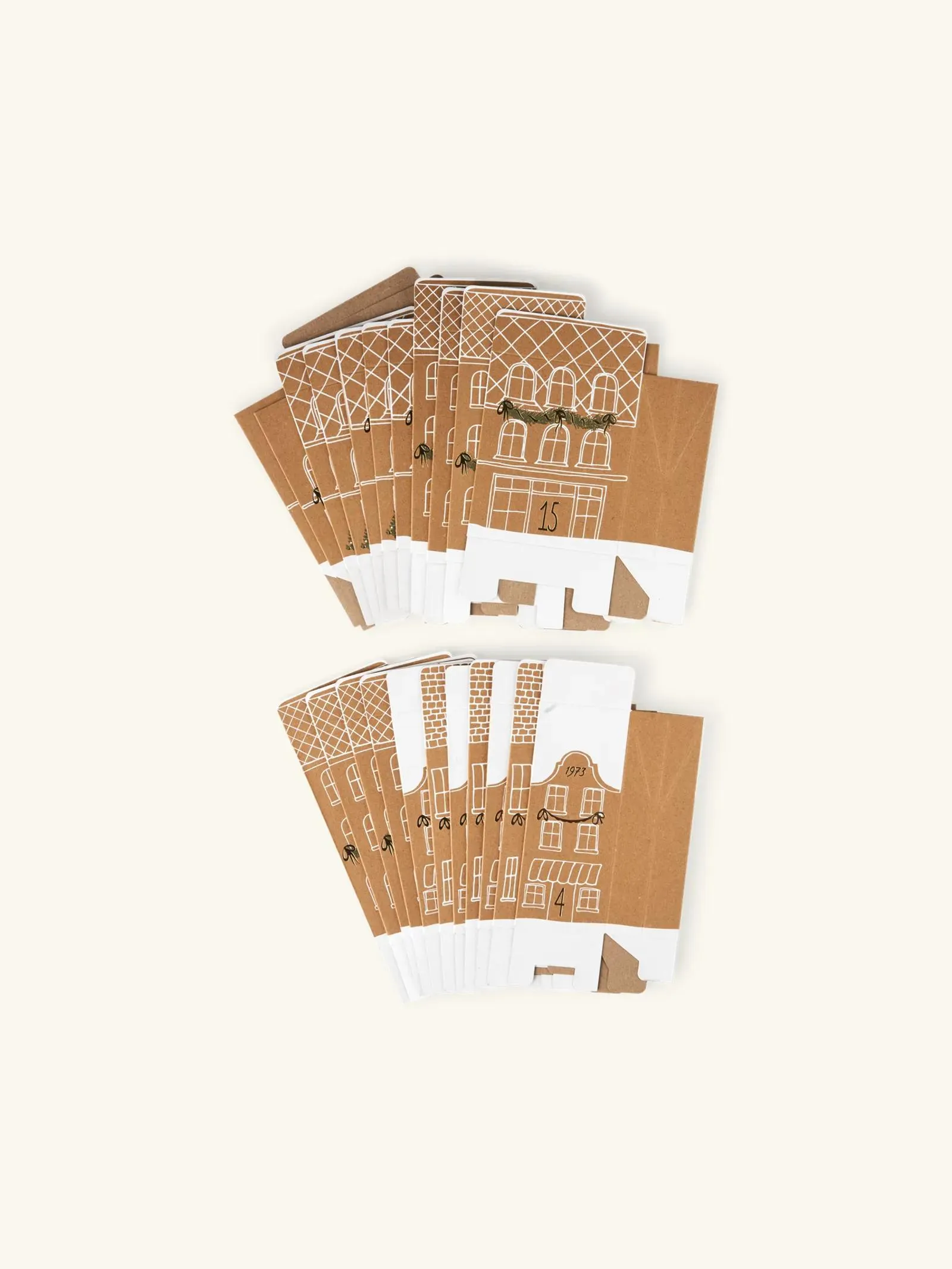 Adventskalender cadeauzakjes