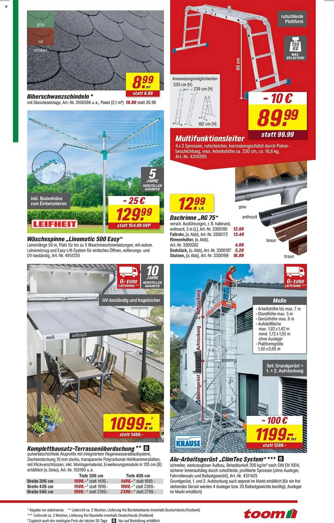 toom Baumarkt Prospekt von 21. Juni bis 27. Juni 2025 - Prospekt seite 7