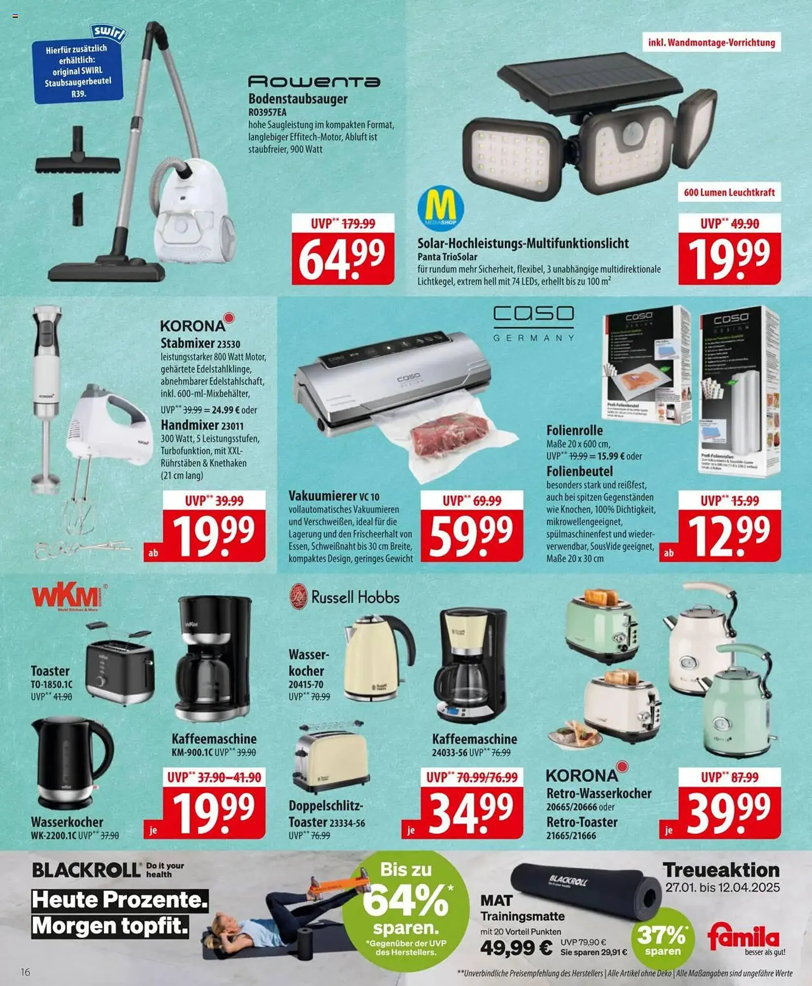 Famila Nord Ost Prospekt von 10. März bis 15. März 2025 - Prospekt seite 16