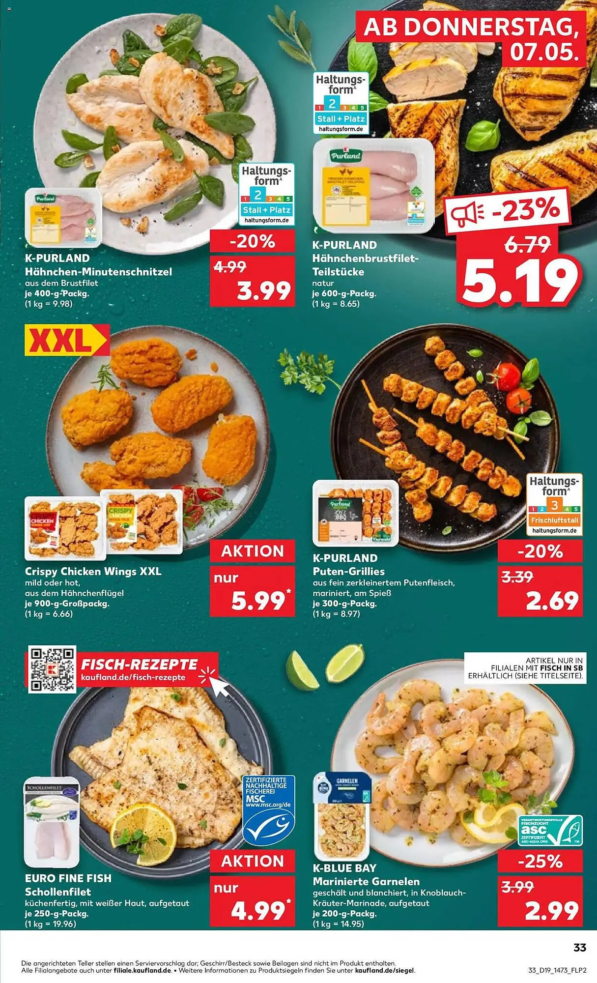 Kaufland Prospekt von 7. Mai bis 13. Mai 2026 - Prospekt seite 33