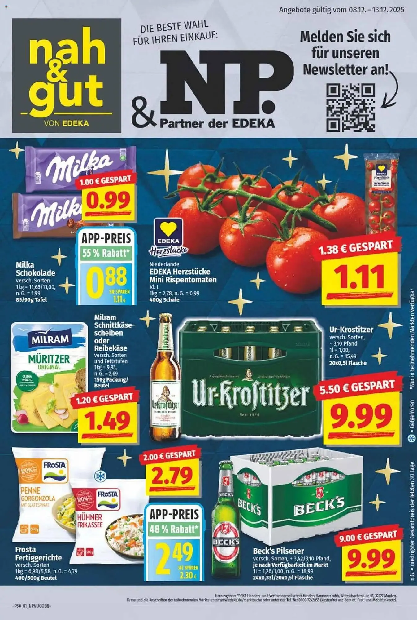 NP Discount Prospekt von 7. Dezember bis 13. Dezember 2025 - Prospekt seite 1