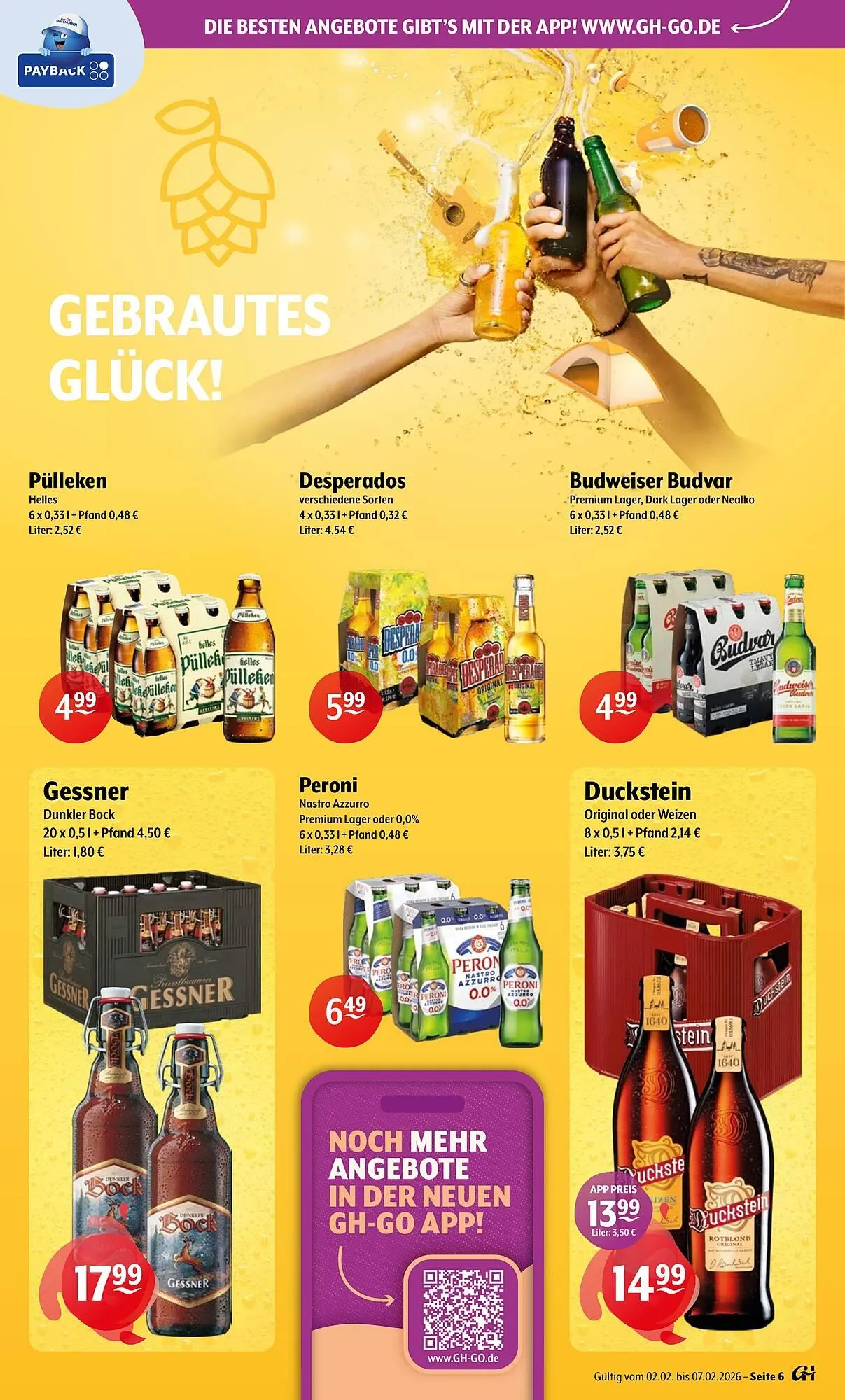 Getränke Hoffmann Prospekt von 2. Februar bis 7. Februar 2026 - Prospekt seite 6