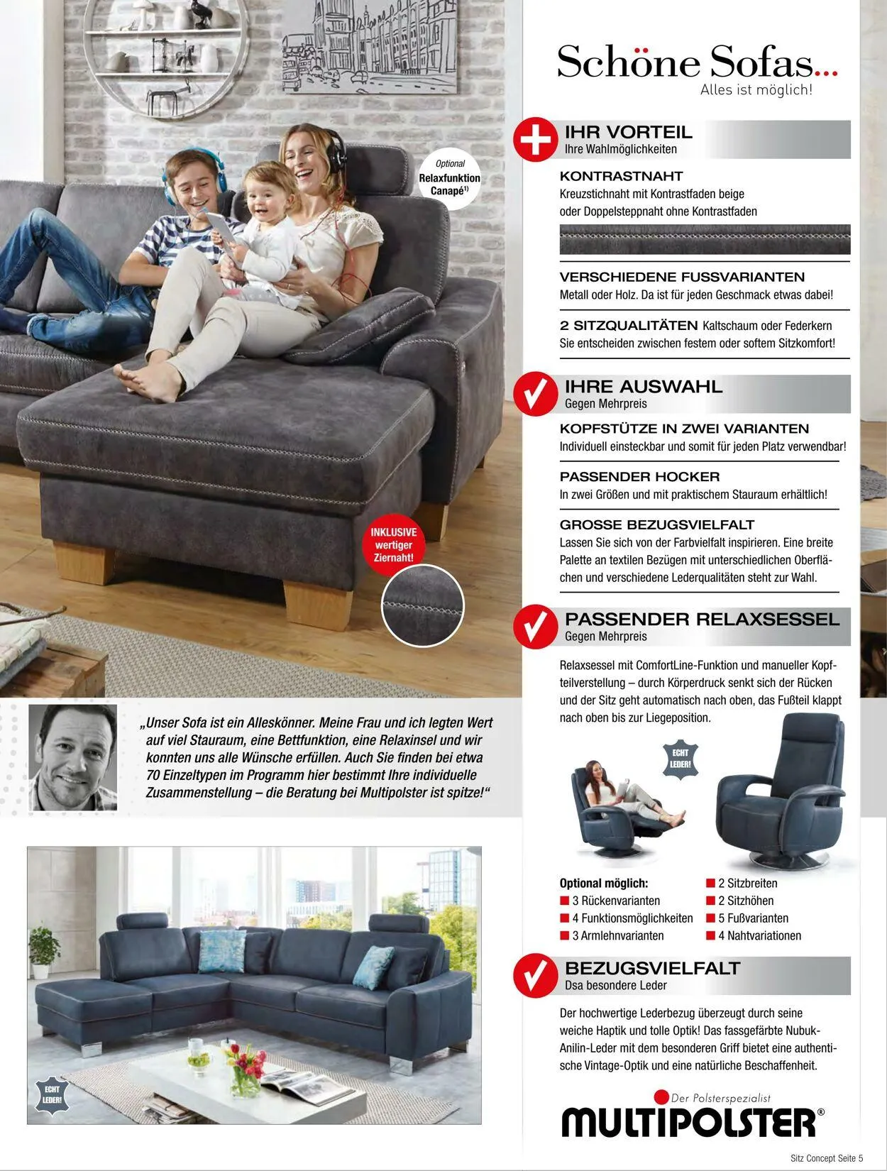 Multipolster Aktueller Prospekt von 2. Juni bis 16. Juni 2025 - Prospekt seite 5