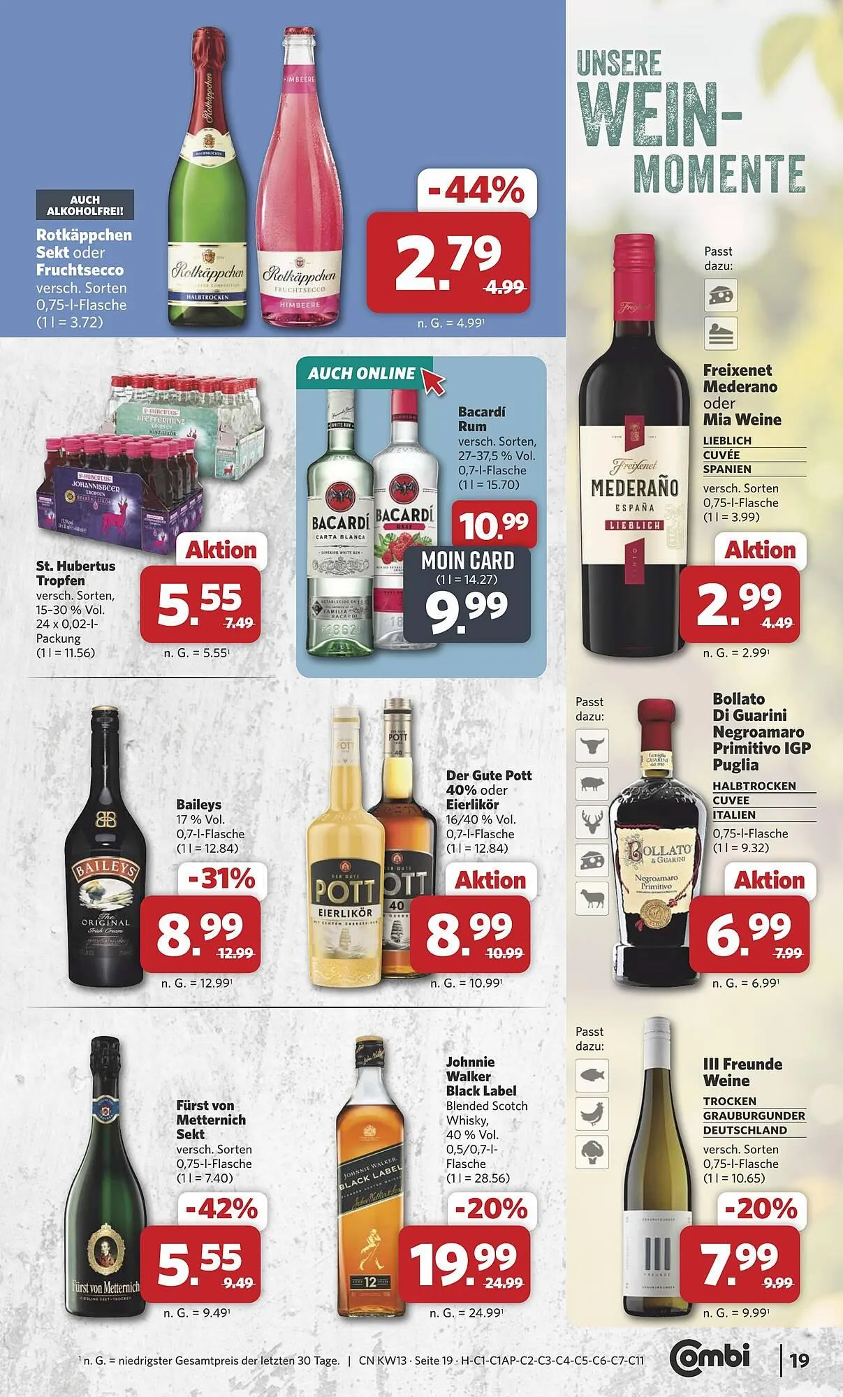 Combi Prospekt von 23. März bis 28. März 2026 - Prospekt seite 19