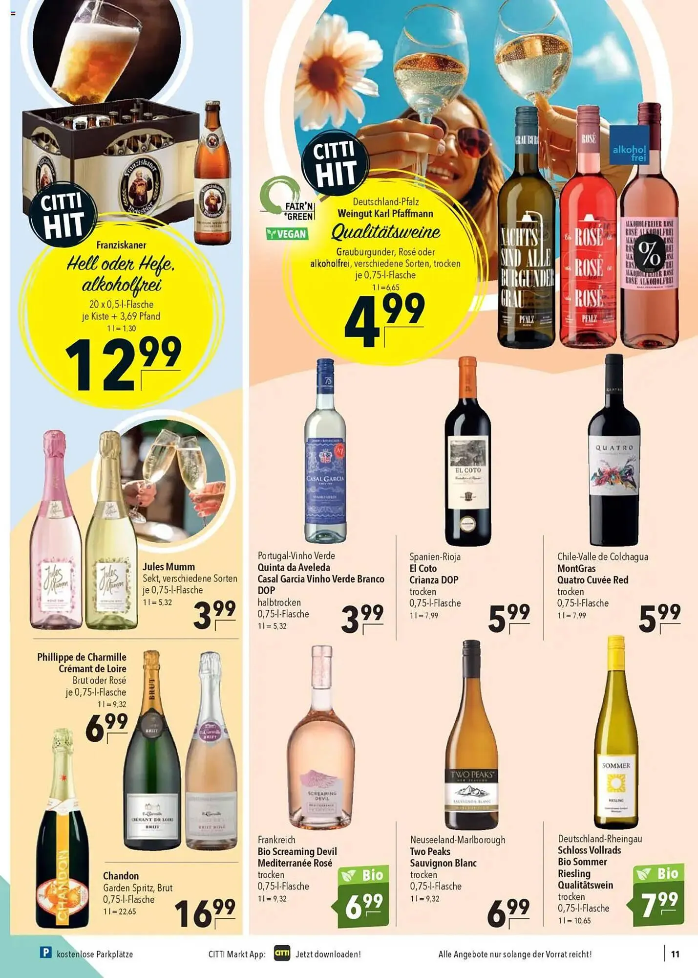 CITTI Markt Prospekt von 6. August bis 12. August 2025 - Prospekt seite 11