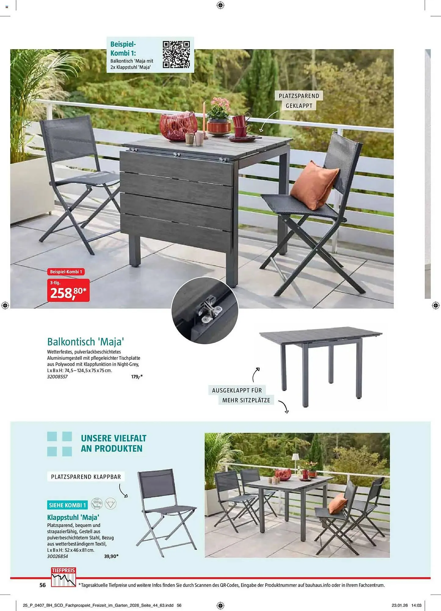 Bauhaus Prospekt von 2. März bis 30. Juni 2026 - Prospekt seite 56