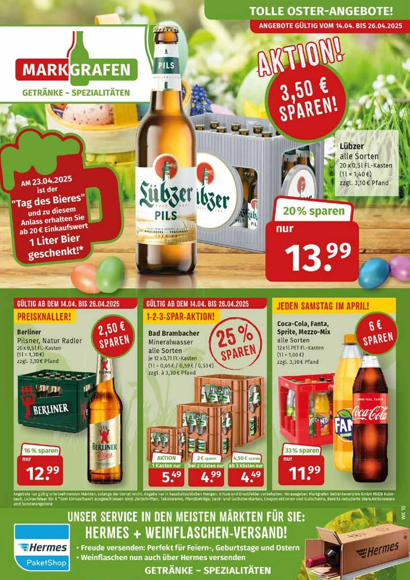 Markgrafen Prospekt von 31. März bis 27. April 2025 - Prospekt seite 8