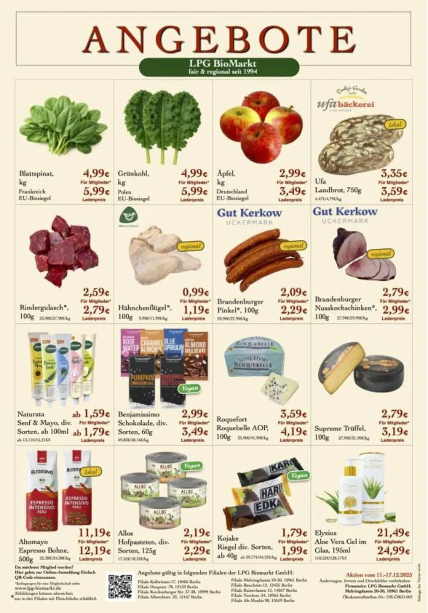 LPG Biomarkt Prospekt von 11. Dezember bis 17. Dezember 2025 - Prospekt seite 2