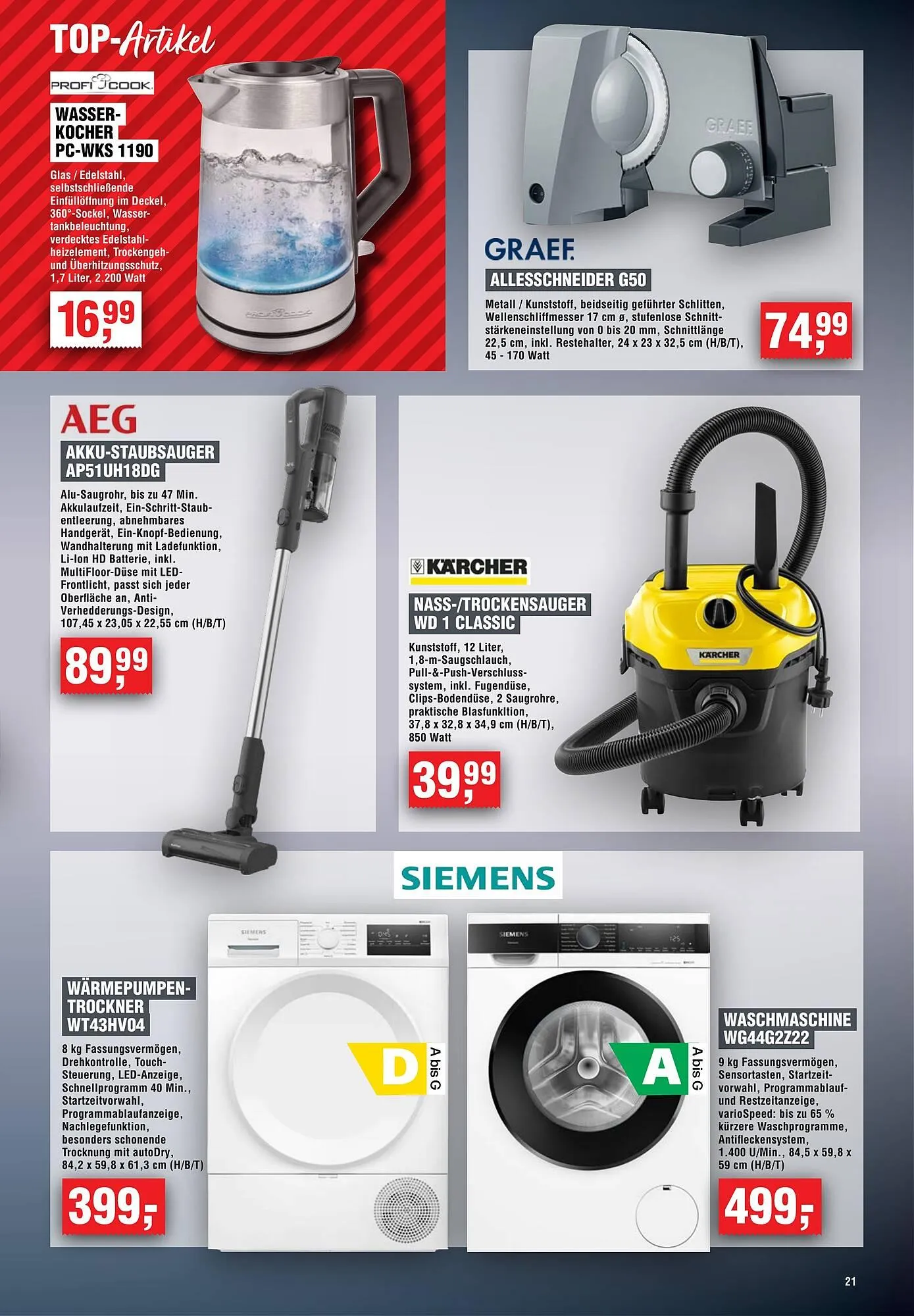 Handelshof Prospekt von 23. April bis 29. April 2026 - Prospekt seite 21