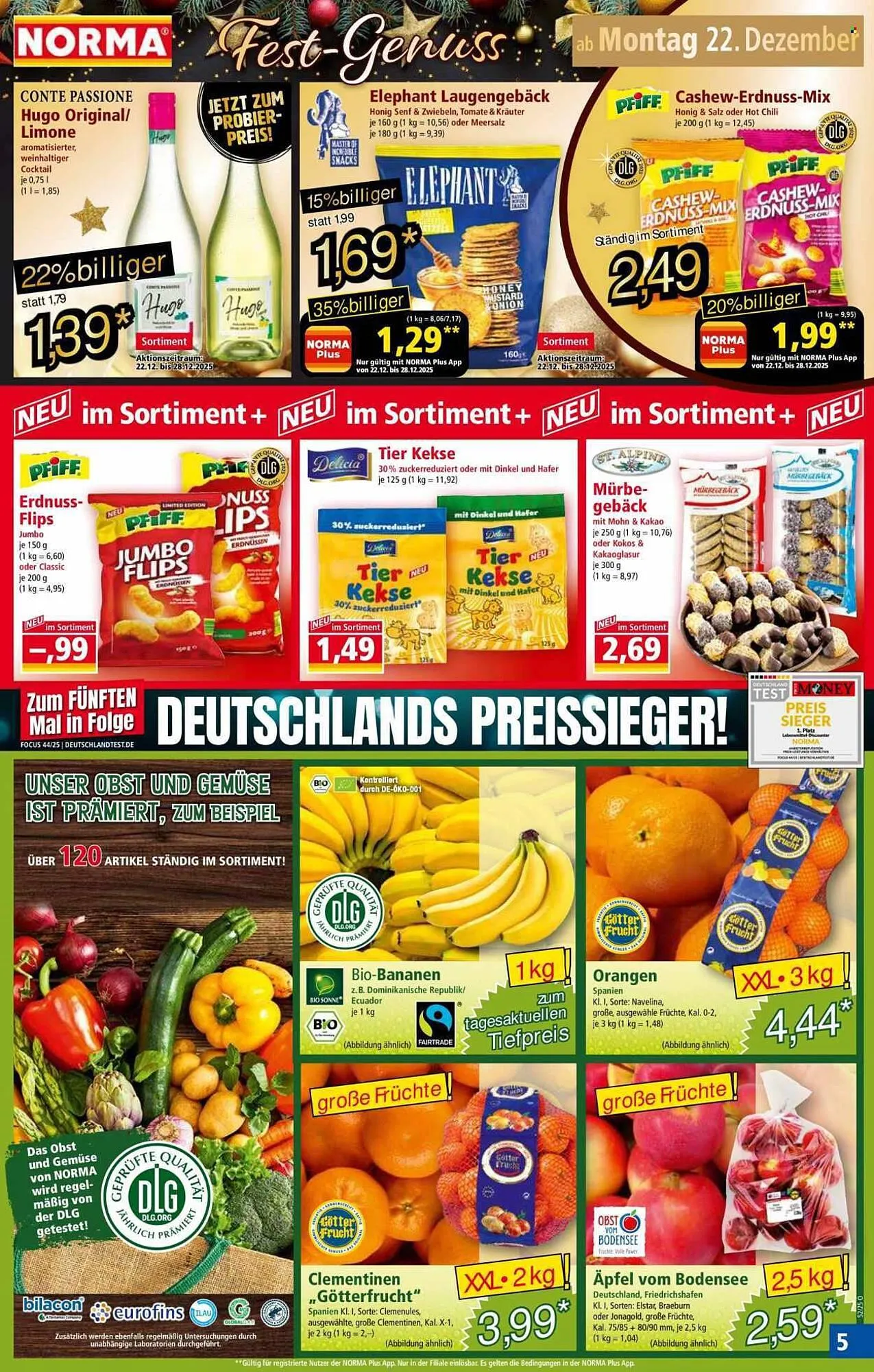 Norma Prospekt von 22. Dezember bis 28. Dezember 2025 - Prospekt seite 5