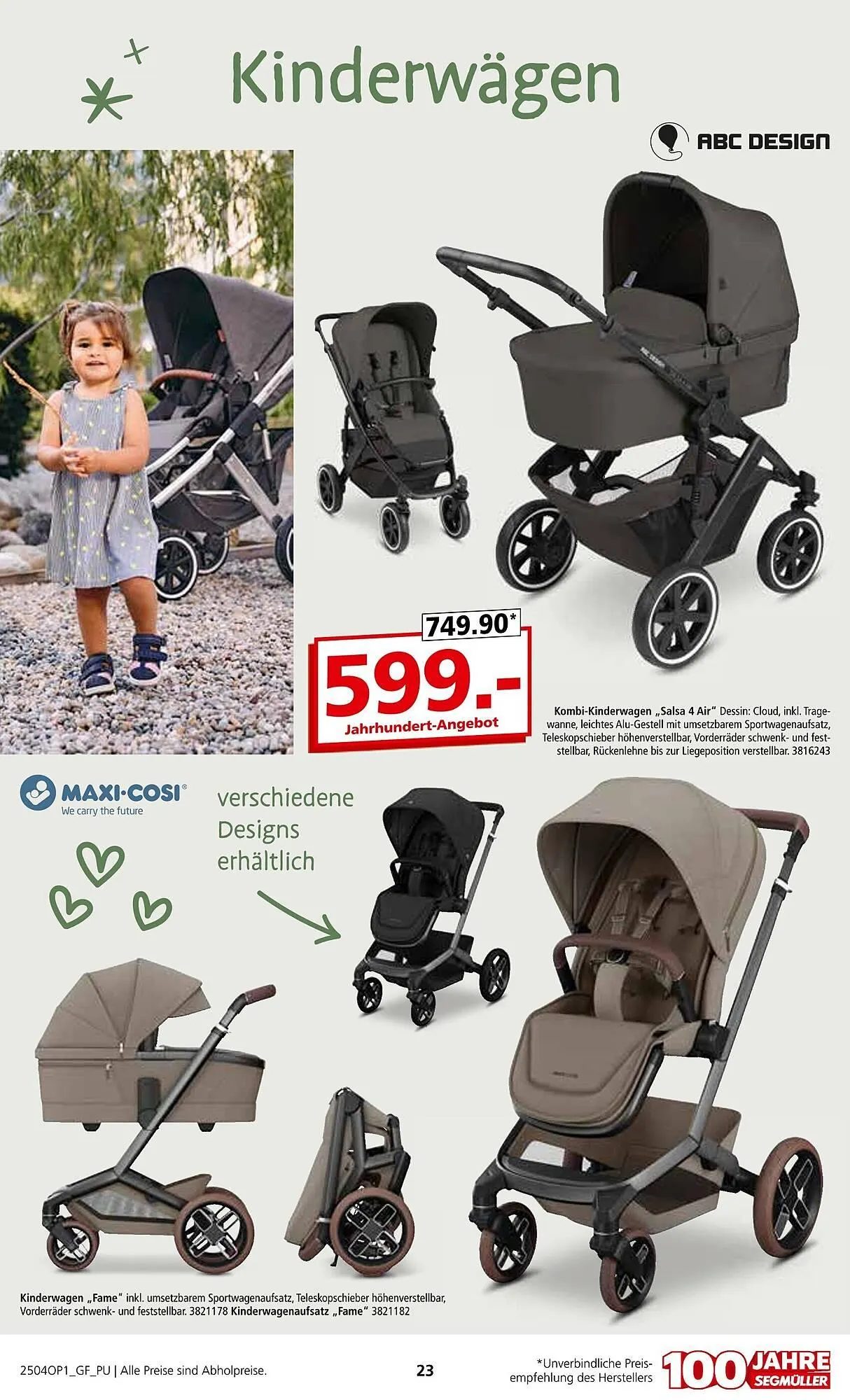 Segmüller Prospekt von 1. April bis 28. Juni 2025 - Prospekt seite 23