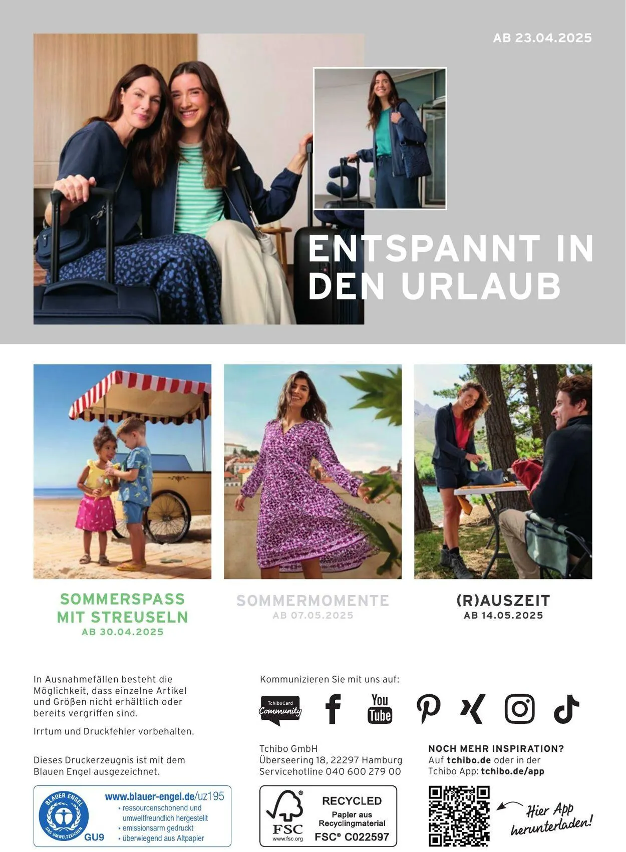 Tchibo Aktueller Prospekt von 8. April bis 22. April 2025 - Prospekt seite 19