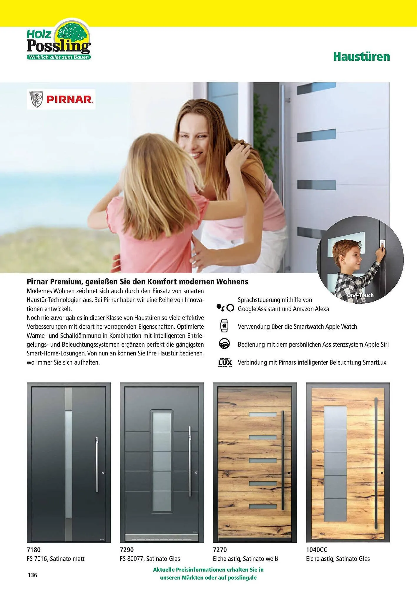 Holz Possling Prospekt von 31. März bis 30. Juni 2025 - Prospekt seite 136