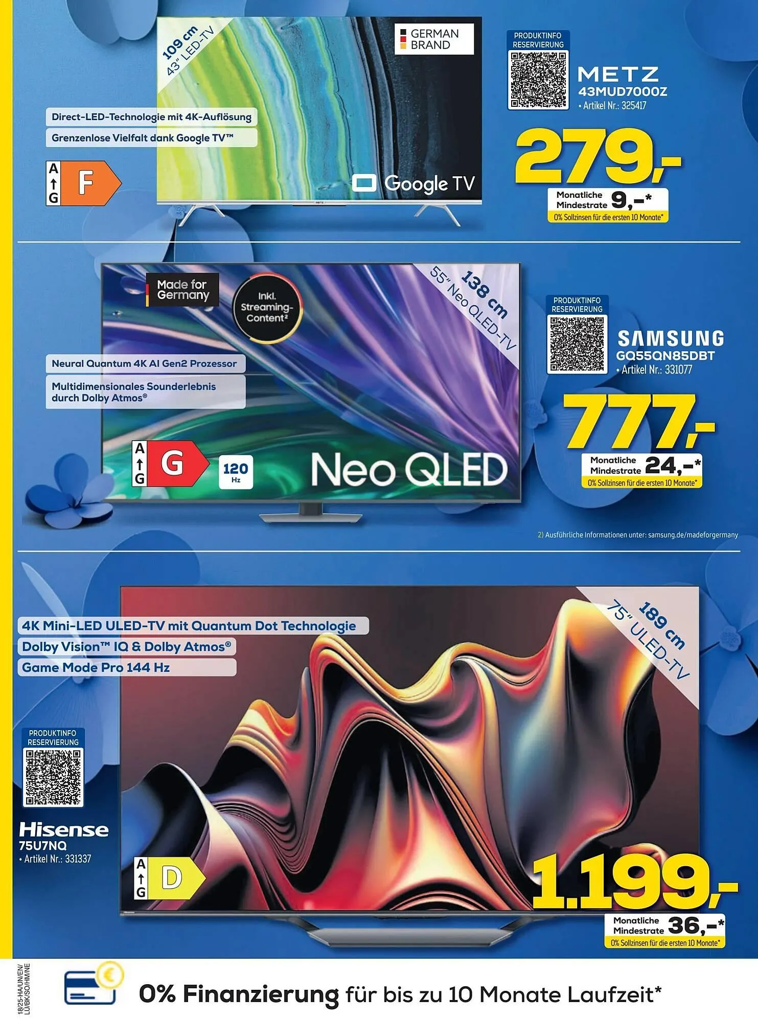 Euronics Berlet Prospekt von 24. April bis 3. Mai 2025 - Prospekt seite 10