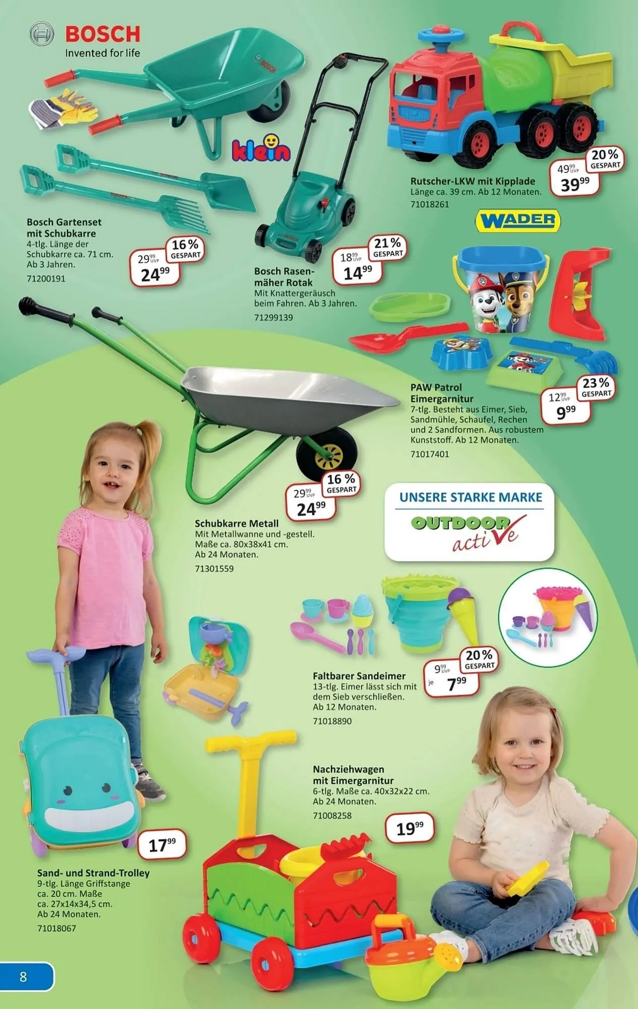 Vedes Prospekt von 31. März bis 1. Mai 2025 - Prospekt seite 8