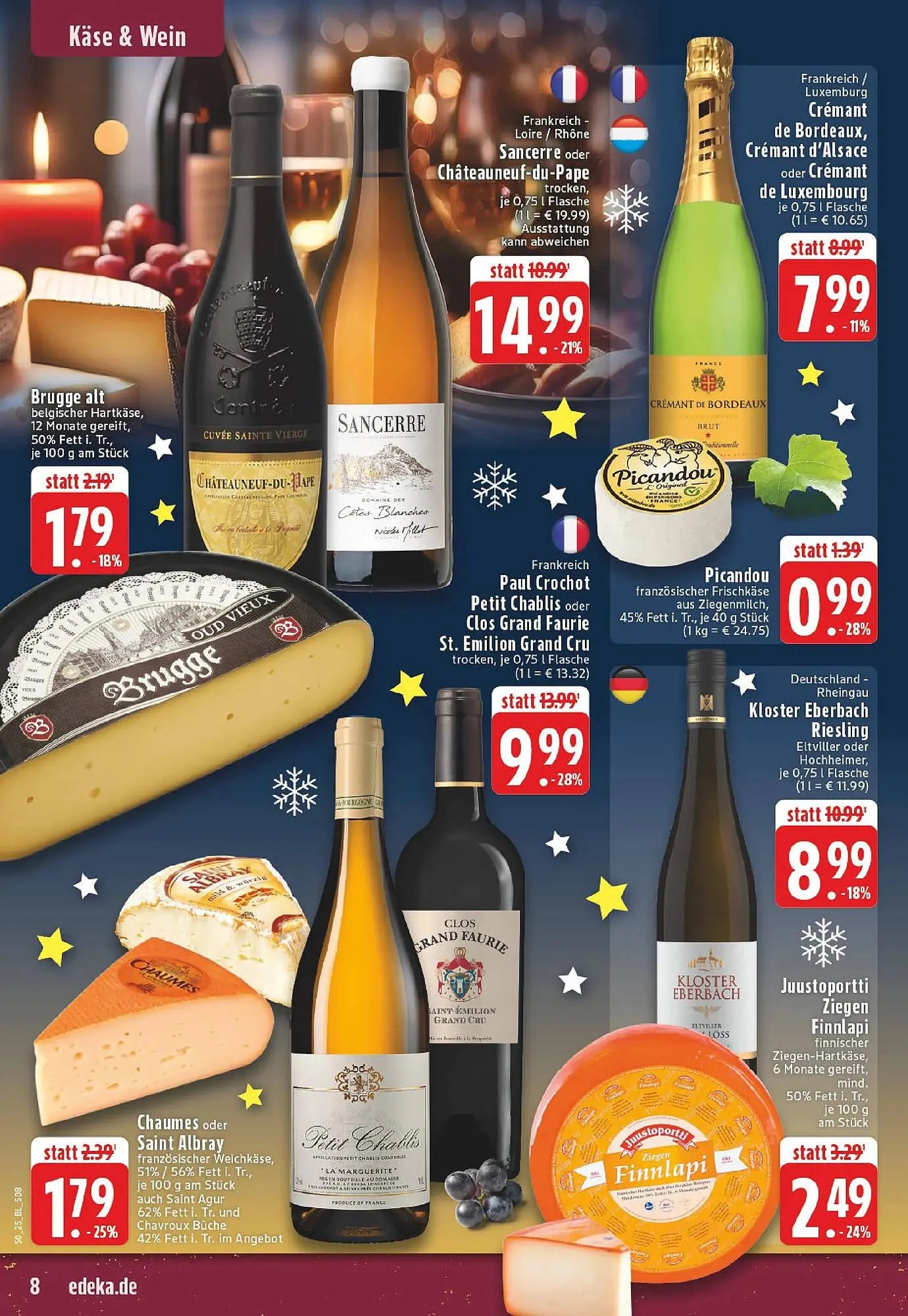 Edeka Prospekt von 8. Dezember bis 13. Dezember 2025 - Prospekt seite 8