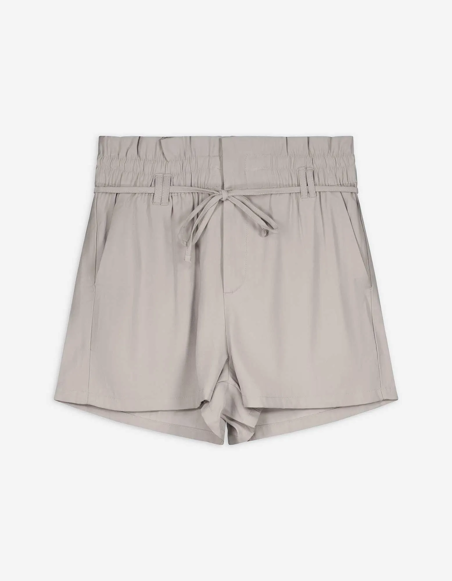 Shorts - High Waist - beige