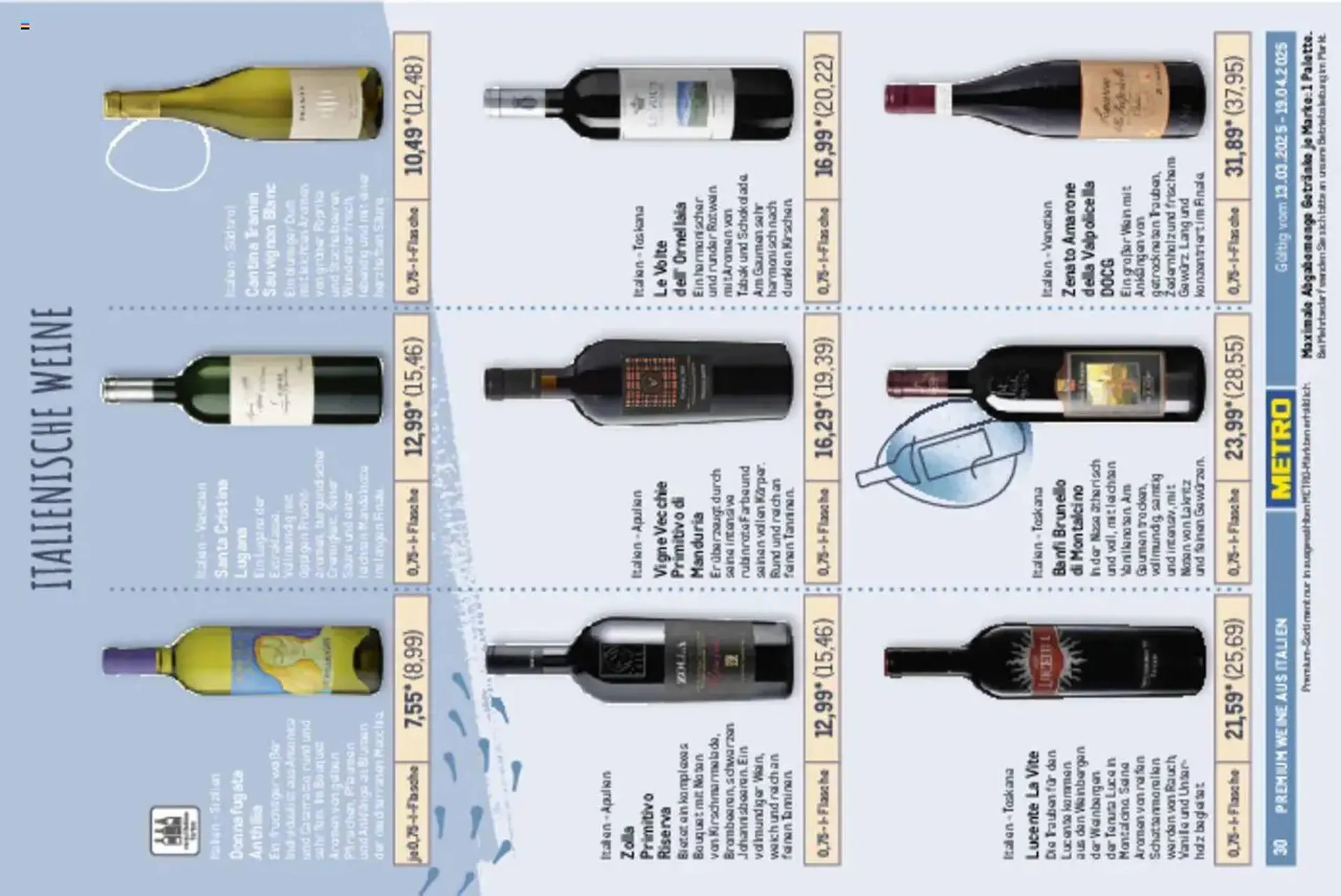 METRO Prospekt von 13. März bis 19. April 2025 - Prospekt seite 30