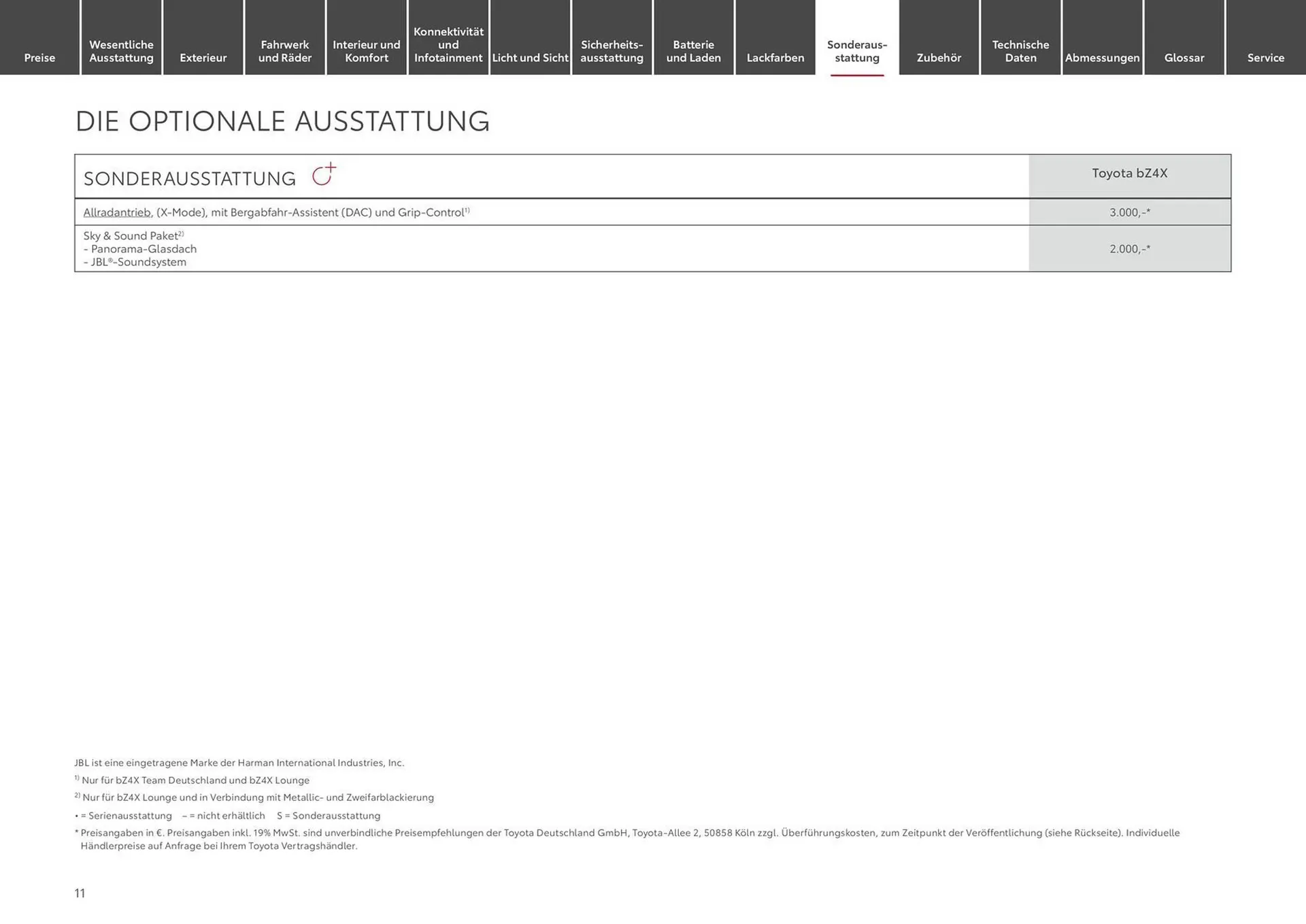 Toyota Prospekt von 12. Juni bis 12. Juni 2025 - Prospekt seite 11