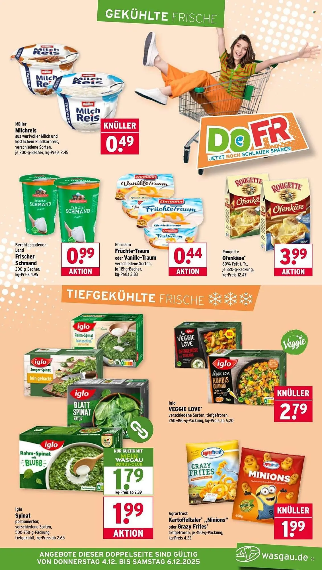 Wasgau Prospekt von 1. Dezember bis 6. Dezember 2025 - Prospekt seite 25