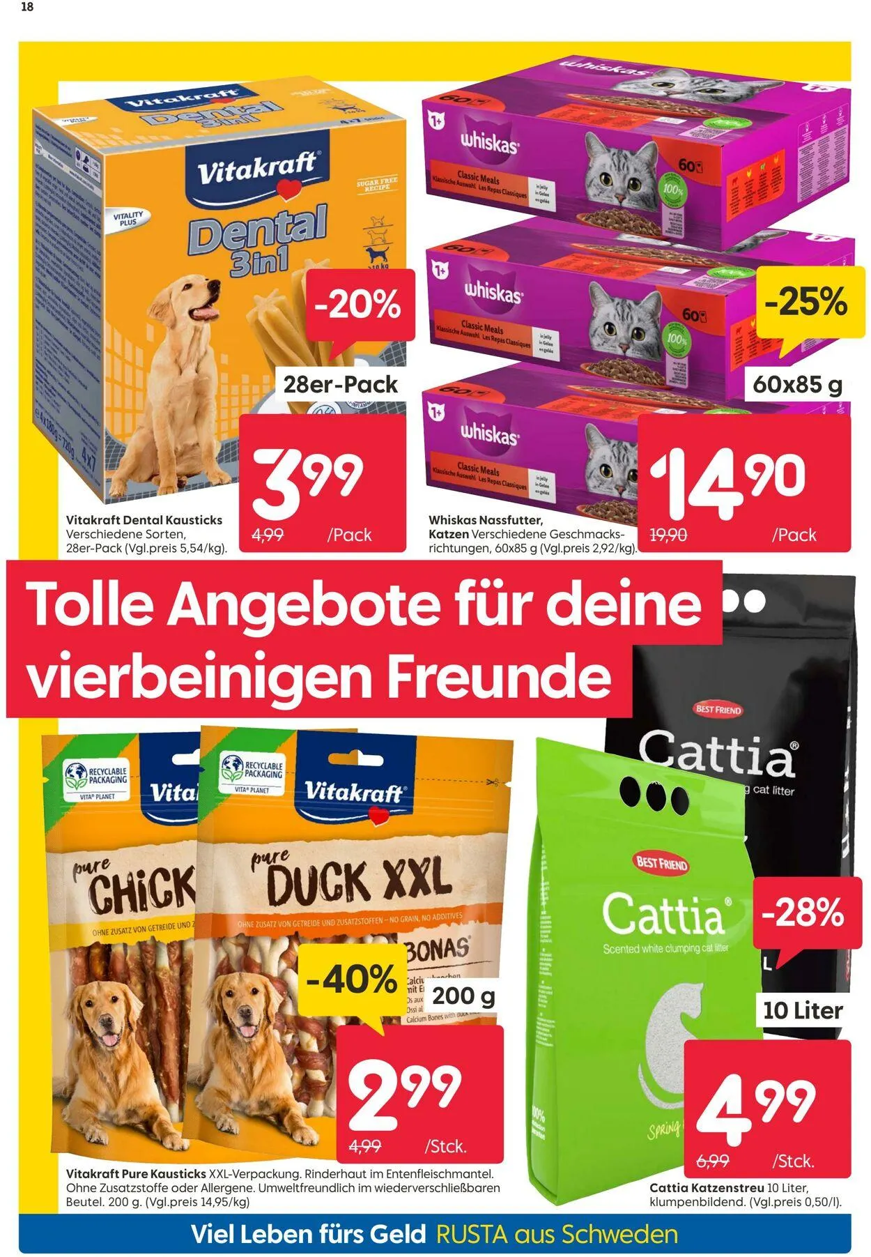 Rusta von 19. Mai bis 2. Juni 2025 - Prospekt seite 18