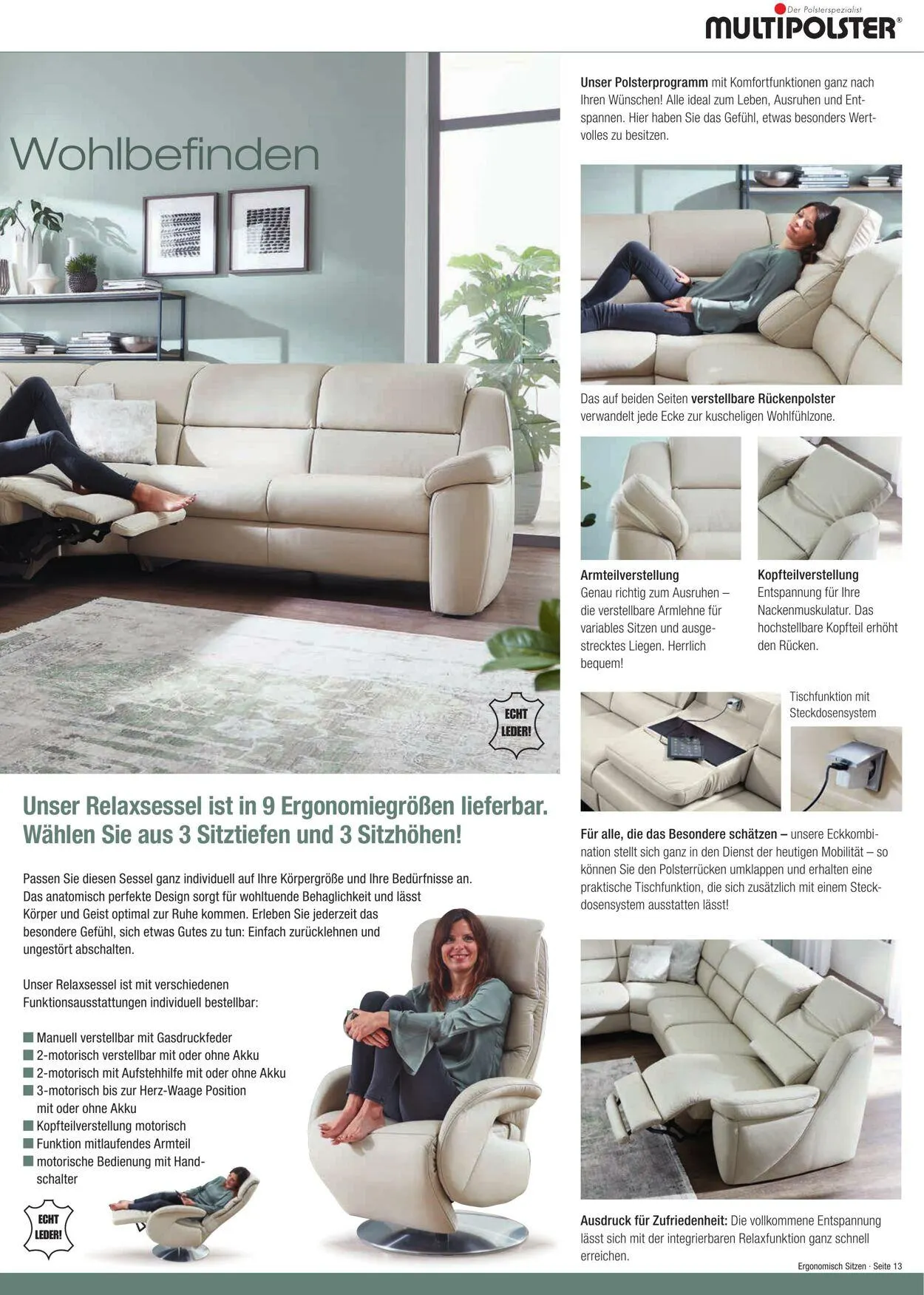 Multipolster Aktueller Prospekt von 2. Juni bis 16. Juni 2025 - Prospekt seite 13