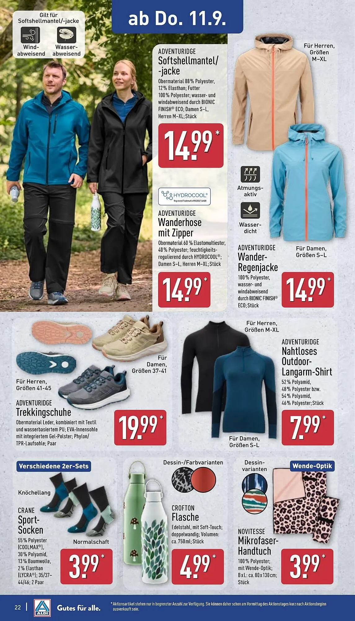 Aldi Nord Prospekt von 8. September bis 13. September 2025 - Prospekt seite 26