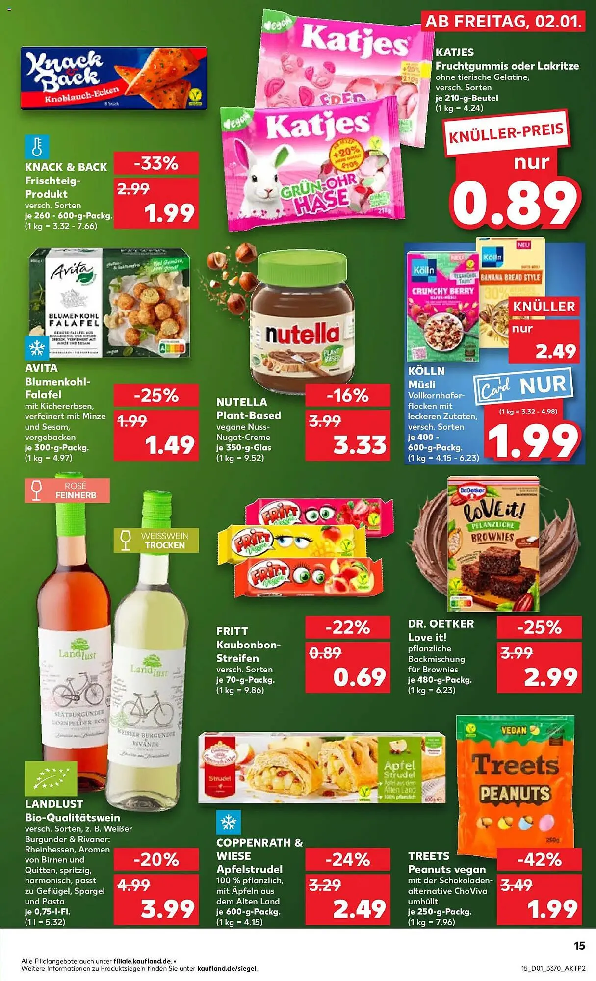 Kaufland Prospekt von 2. Januar bis 7. Januar 2026 - Prospekt seite 15