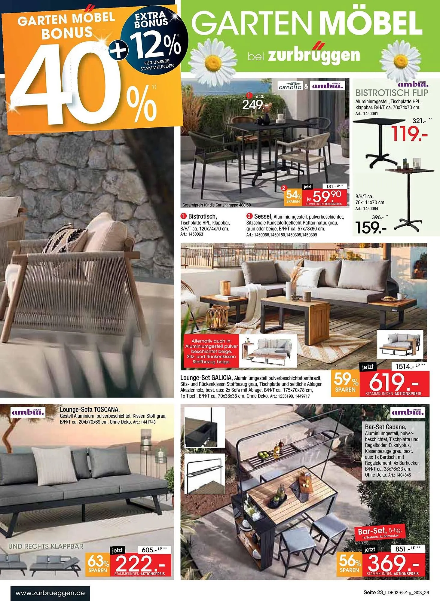 Zurbrüggen Prospekt von 14. März bis 28. März 2026 - Prospekt seite 41