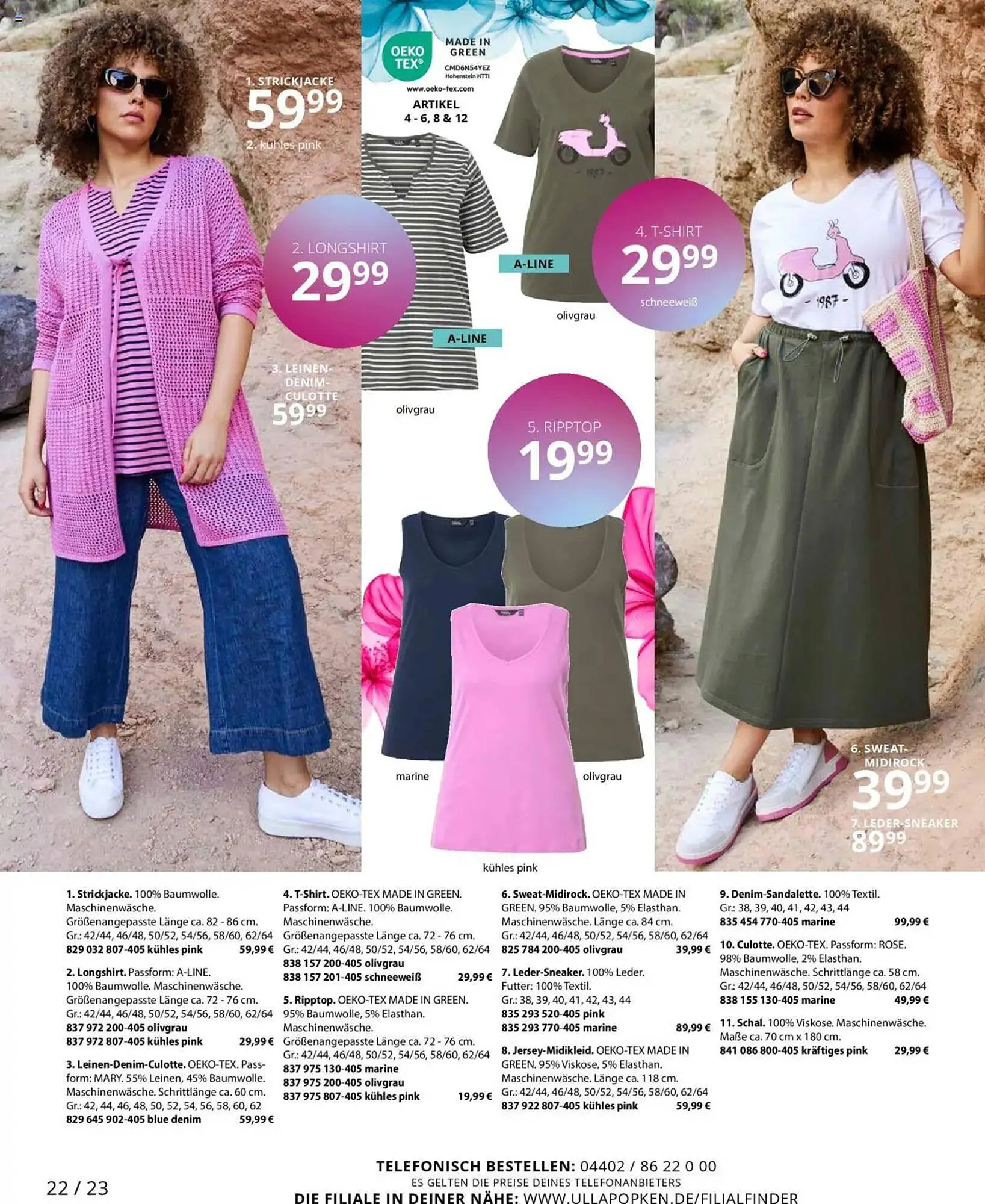 Ulla Popken Prospekt von 1. Mai bis 31. Mai 2025 - Prospekt seite 22