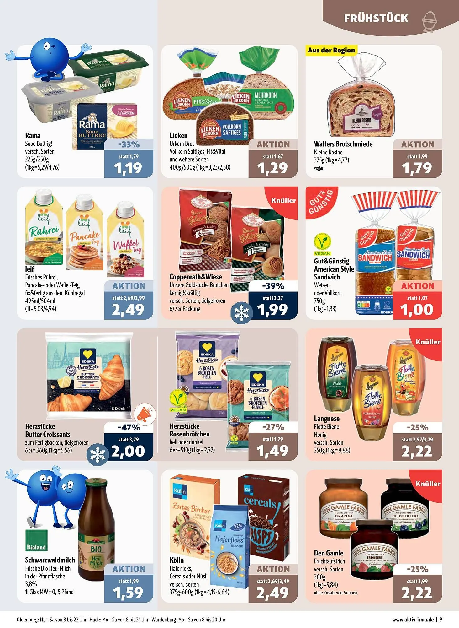 Aktiv Irma Prospekt von 5. Mai bis 10. Mai 2025 - Prospekt seite 9