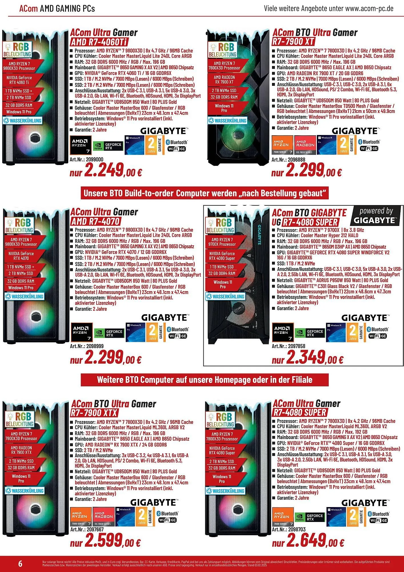 ACom PC Prospekt von 1. Februar bis 31. März 2025 - Prospekt seite 6