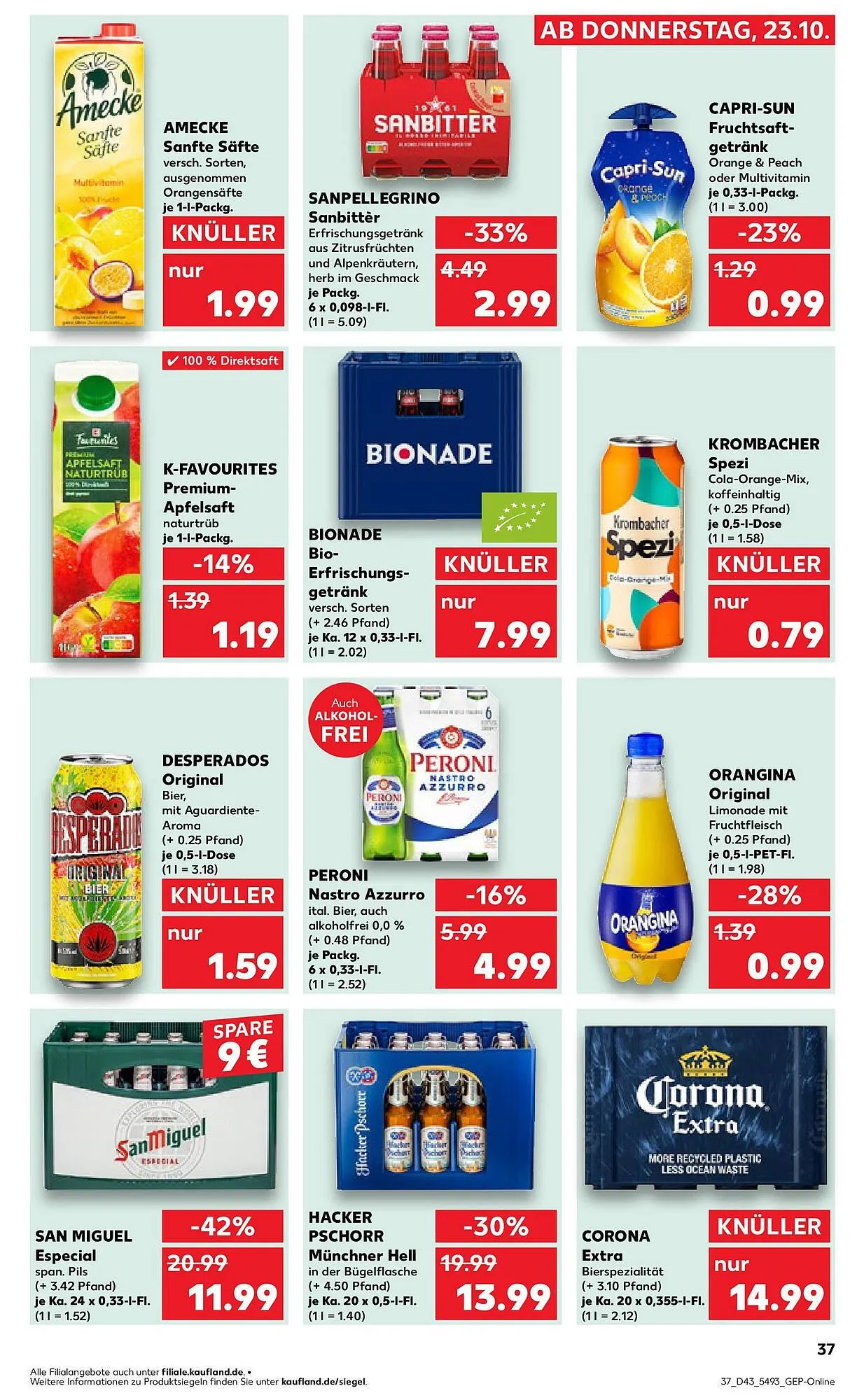 Kaufland Prospekt von 26. Oktober bis 29. Oktober 2025 - Prospekt seite 37