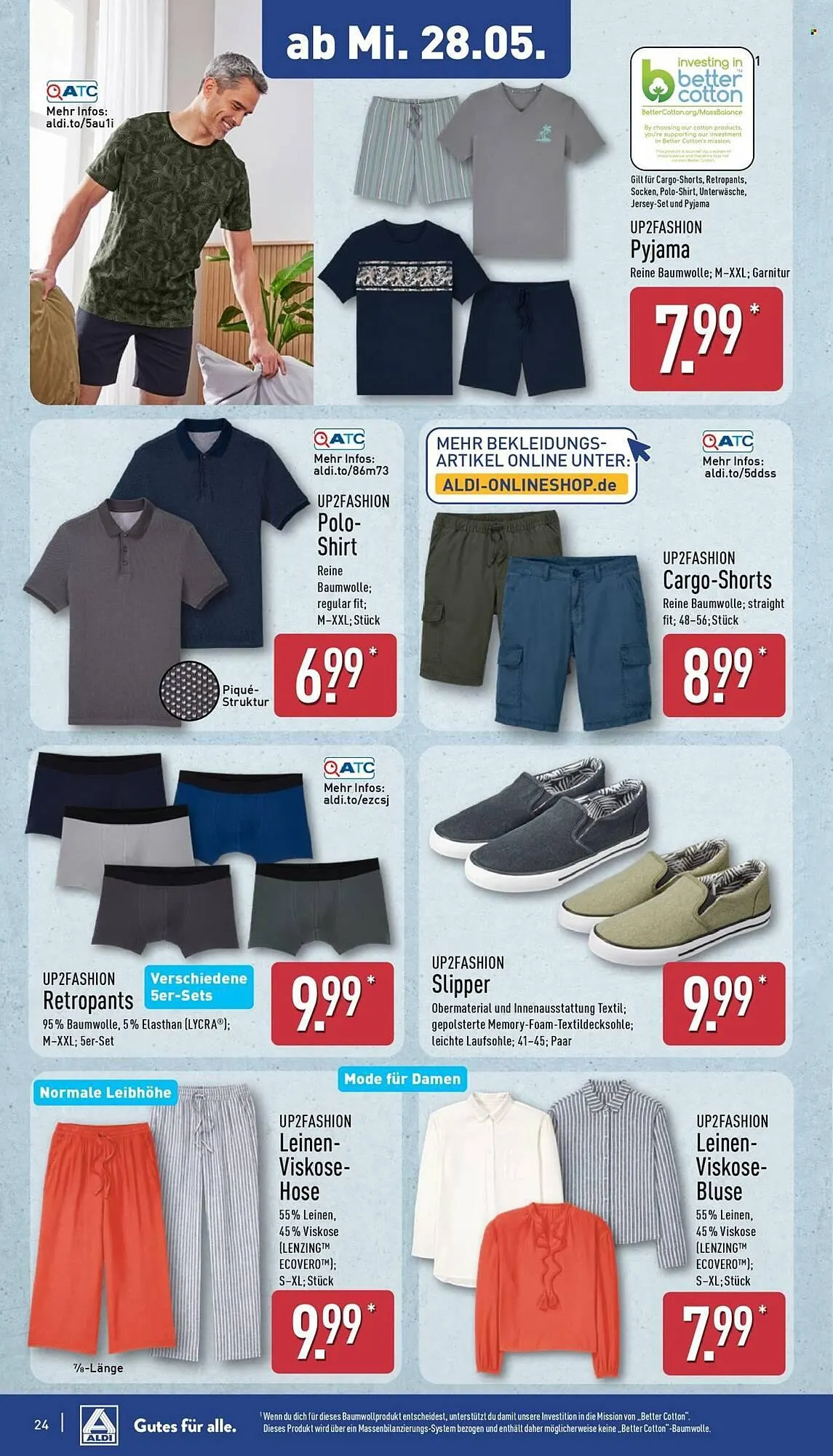 Aldi Nord Prospekt von 26. Mai bis 31. Mai 2025 - Prospekt seite 24