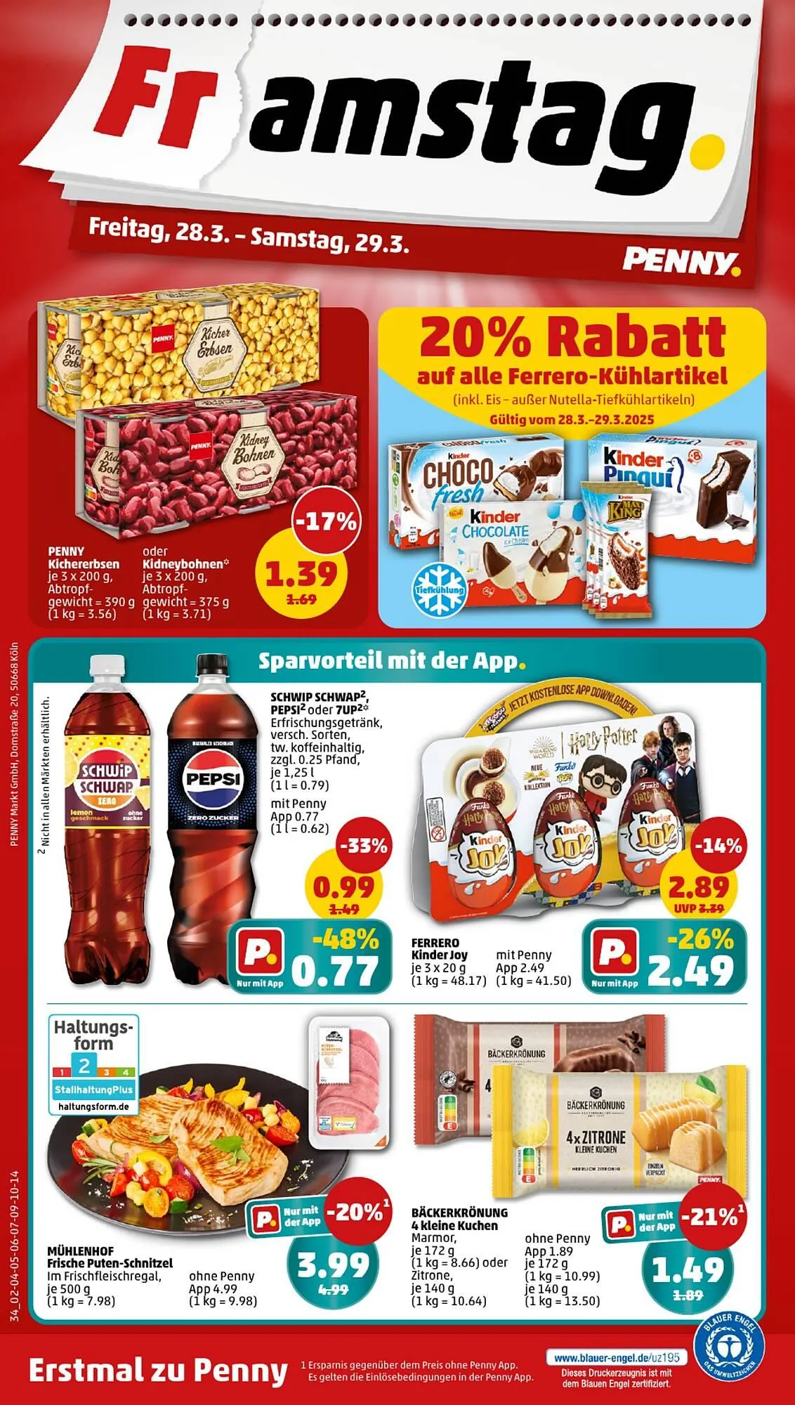 PENNY Prospekt von 24. März bis 29. März 2025 - Prospekt seite 34