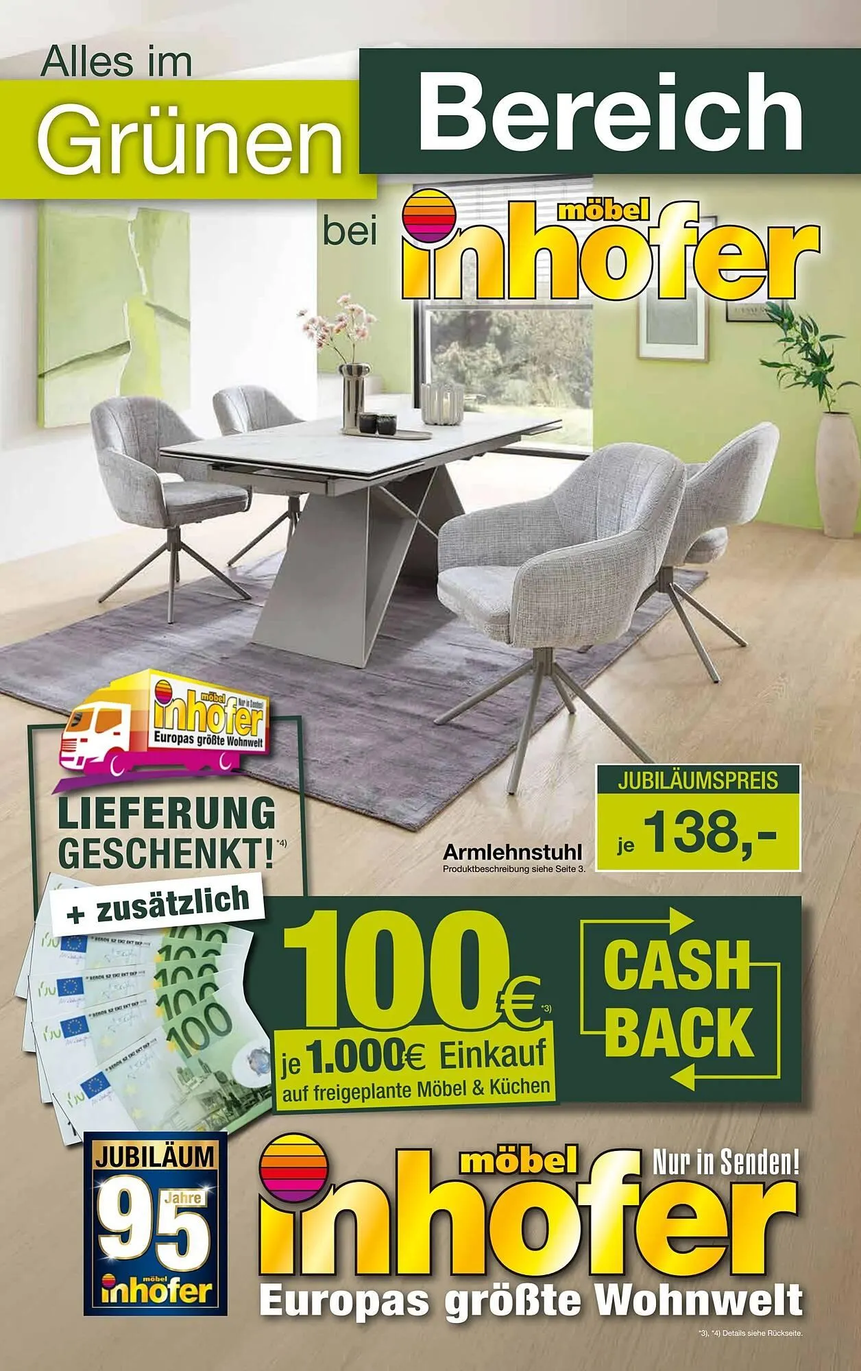 Möbel Inhofer Prospekt von 30. April bis 17. Mai 2026 - Prospekt seite 1