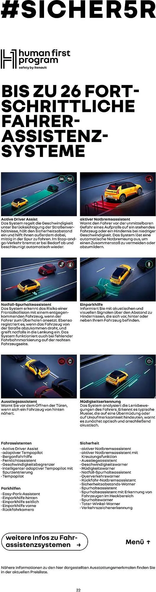 Renault Prospekt von 17. Januar bis 16. Januar 2026 - Prospekt seite 22