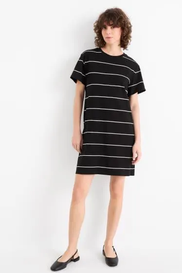 T-shirt dress - striped