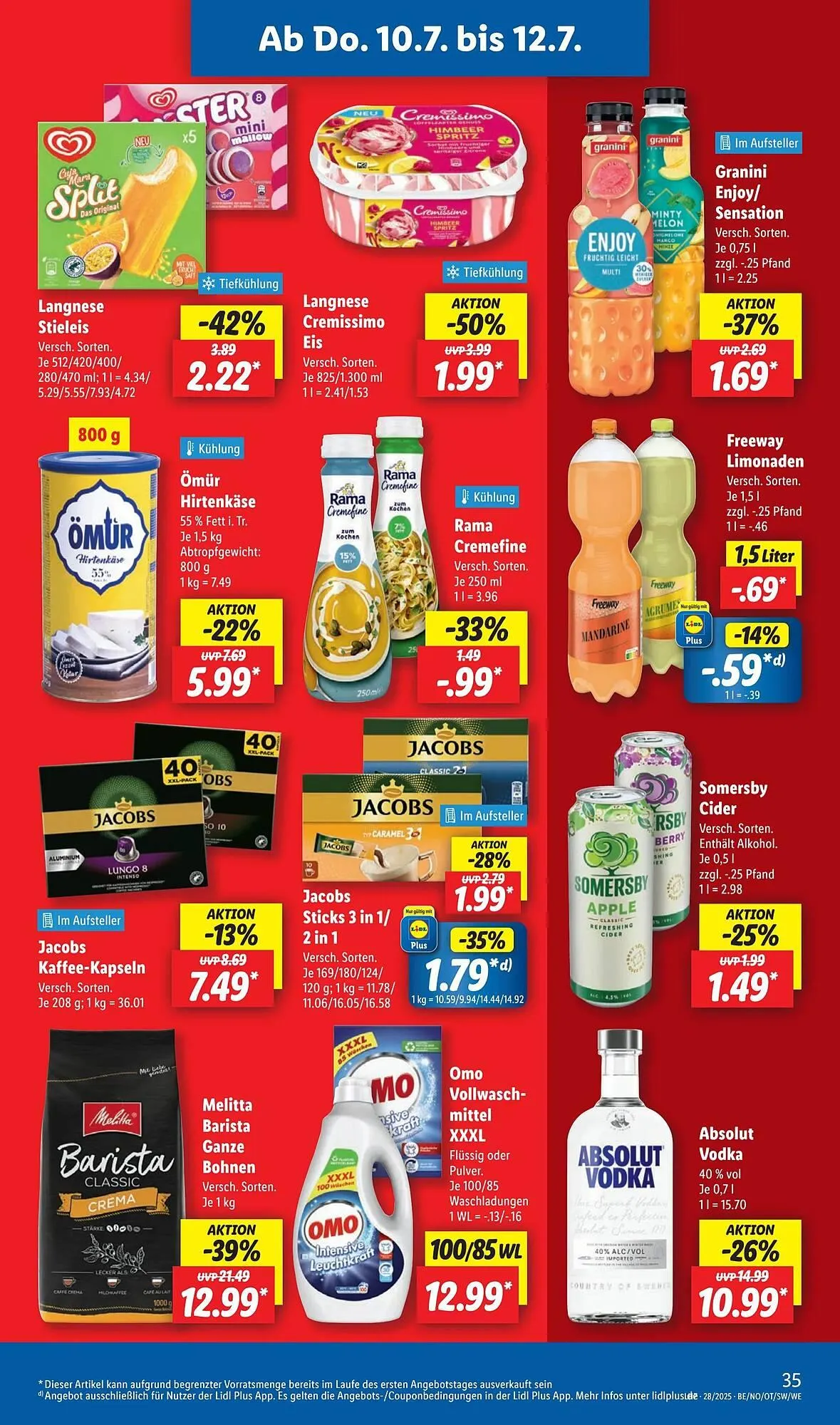 Lidl Prospekt von 7. Juli bis 12. Juli 2025 - Prospekt seite 55