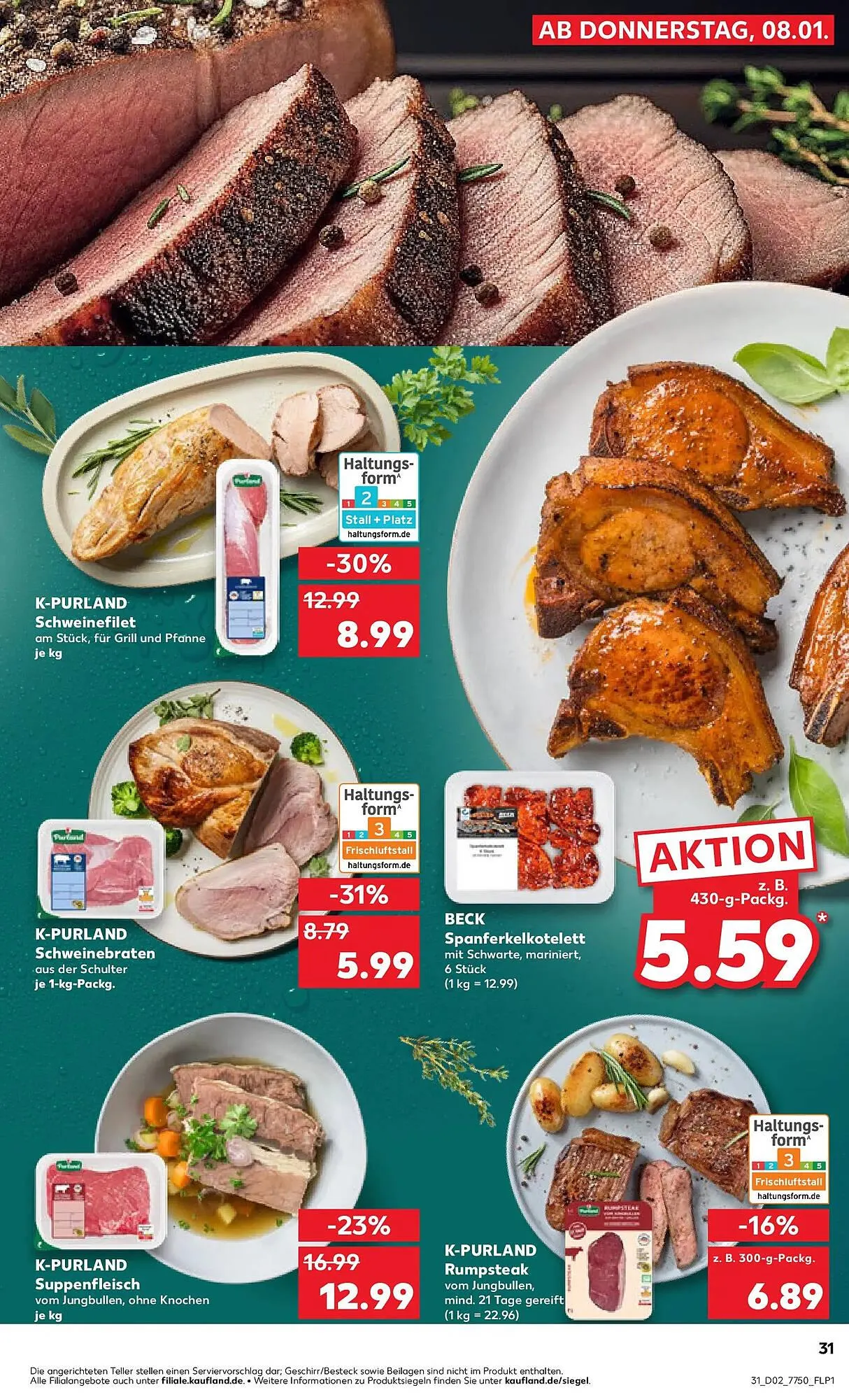 Kaufland Prospekt von 11. Januar bis 14. Januar 2026 - Prospekt seite 31