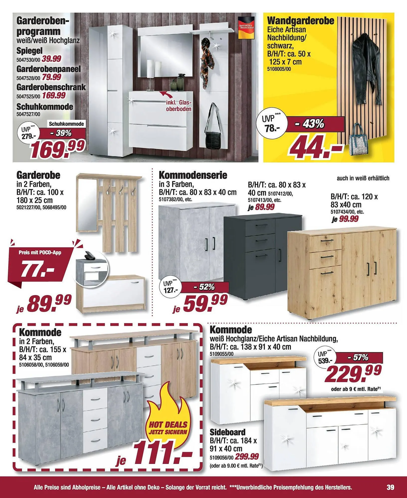 Poco Prospekt von 27. Juni bis 4. Juli 2025 - Prospekt seite 39