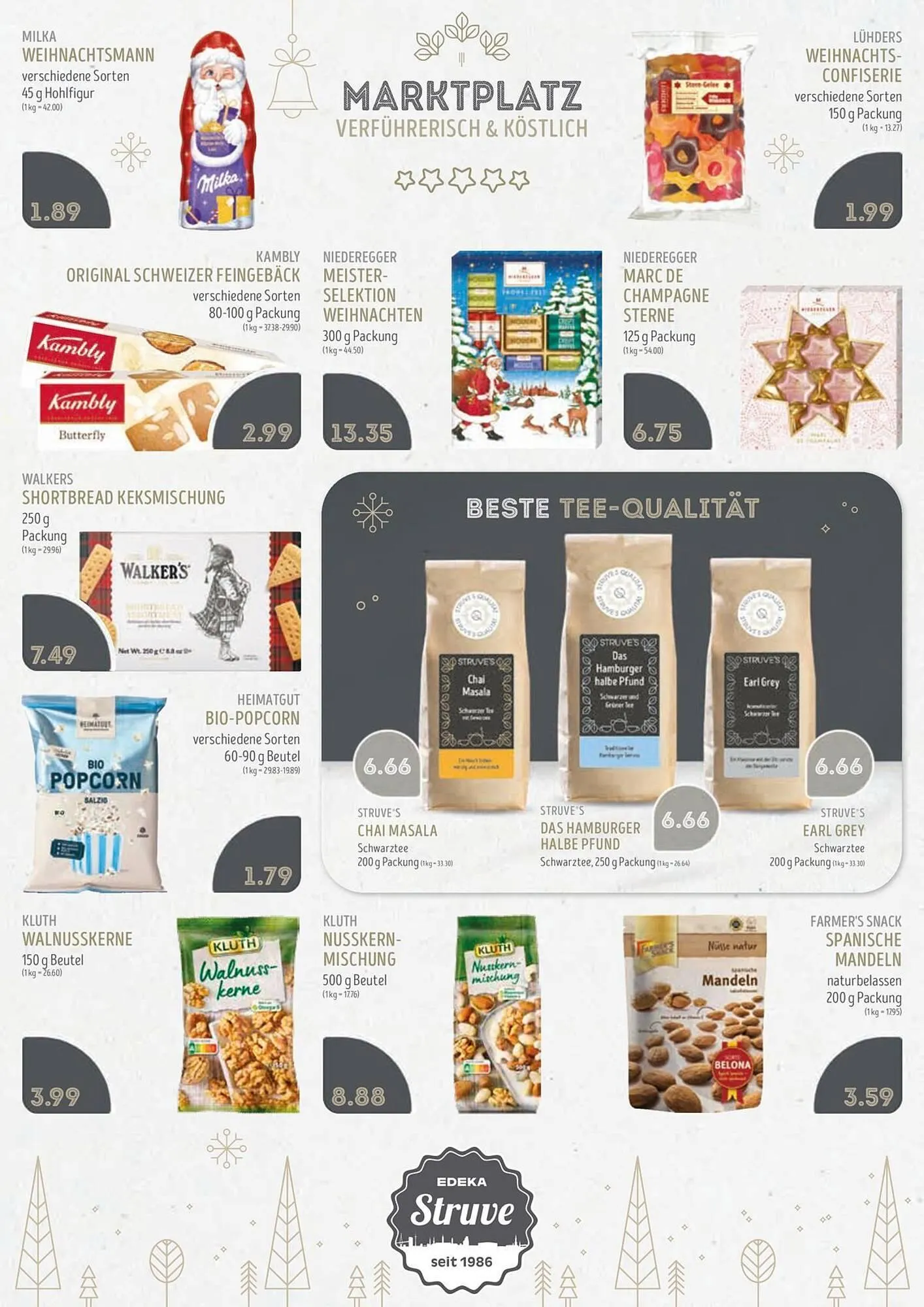 Edeka Struve Prospekt von 8. Dezember bis 24. Dezember 2025 - Prospekt seite 14