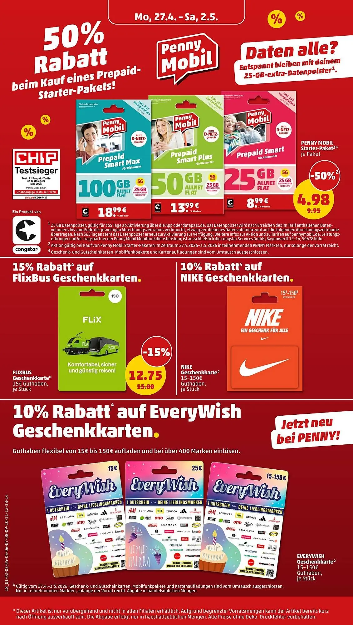 PENNY Prospekt von 27. April bis 2. Mai 2026 - Prospekt seite 22