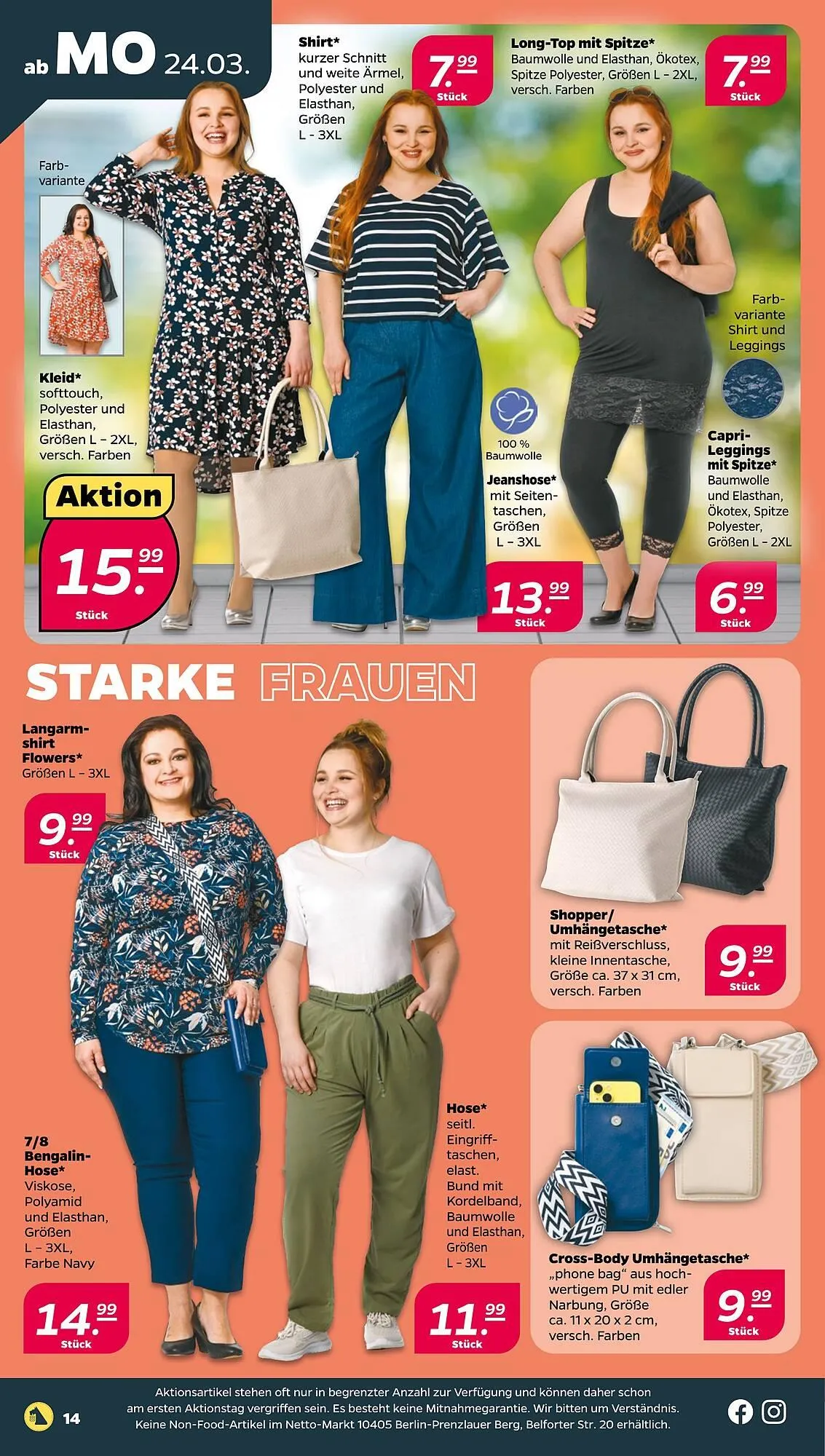 NETTO Prospekt von 24. März bis 29. März 2025 - Prospekt seite 14